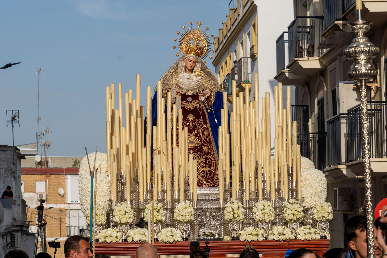 Imágenes de la procesión de la Virgen del Prado