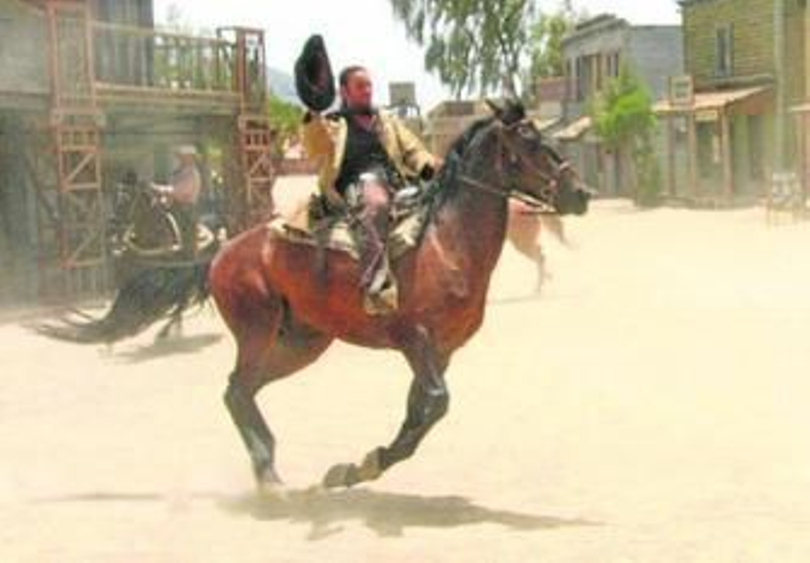 John Wayne por un día en las instalaciones de Fort Bravo