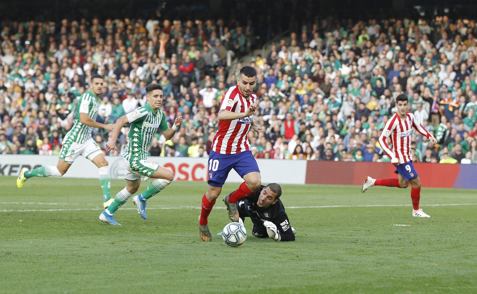 Las imágenes del Betis-atlético de Madrid