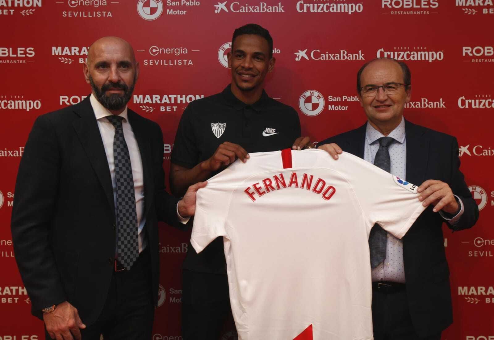 Fernando: "Los turcos no me dejaban salir, pero Monchi ha trabajado mucho"