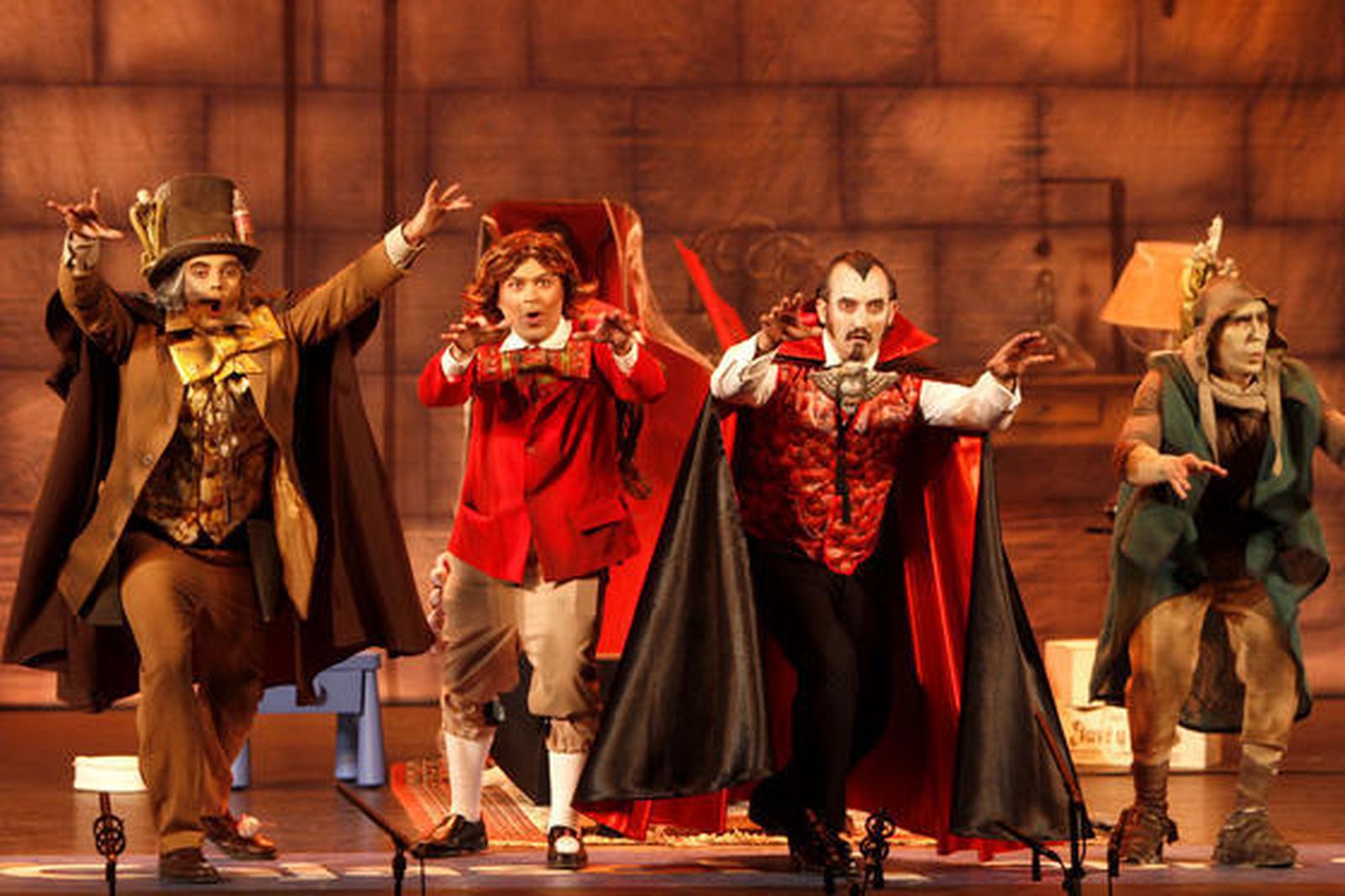 Cuarteto Drácula de gran estoque  Foto: Lourdes de Vicente