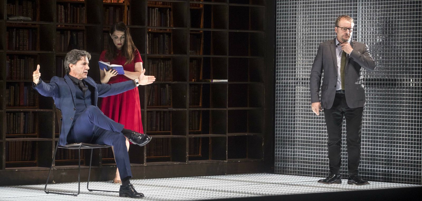 Representación de la obra de teatro 'La Culpa'.