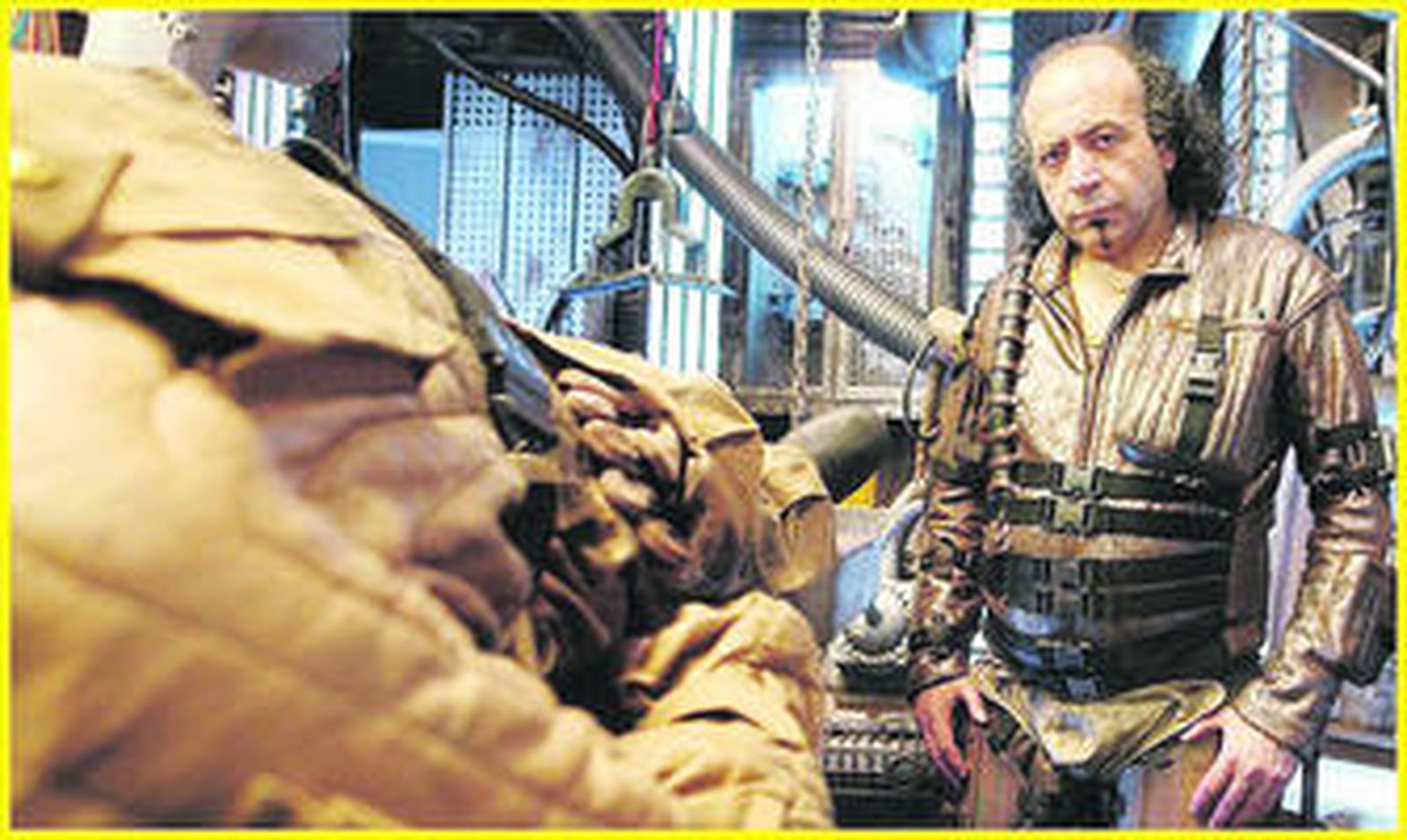 Manolo Tallafé interpreta el papel de Wollensky en la serie dirigida por Álex de la Iglesia, 'Plutón BRB Nero'.