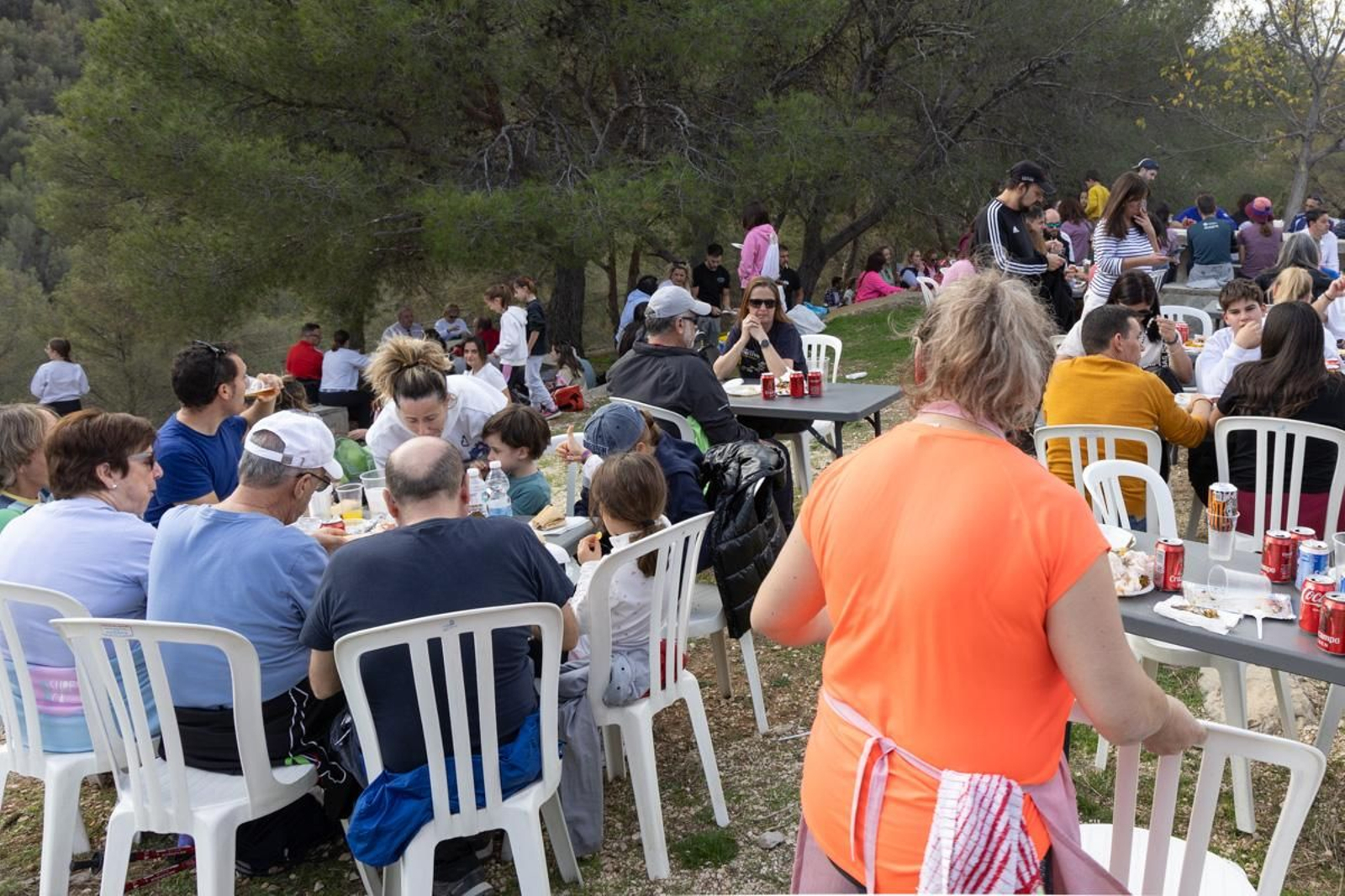 Romería en honor a Santa Catalina, en imágenes