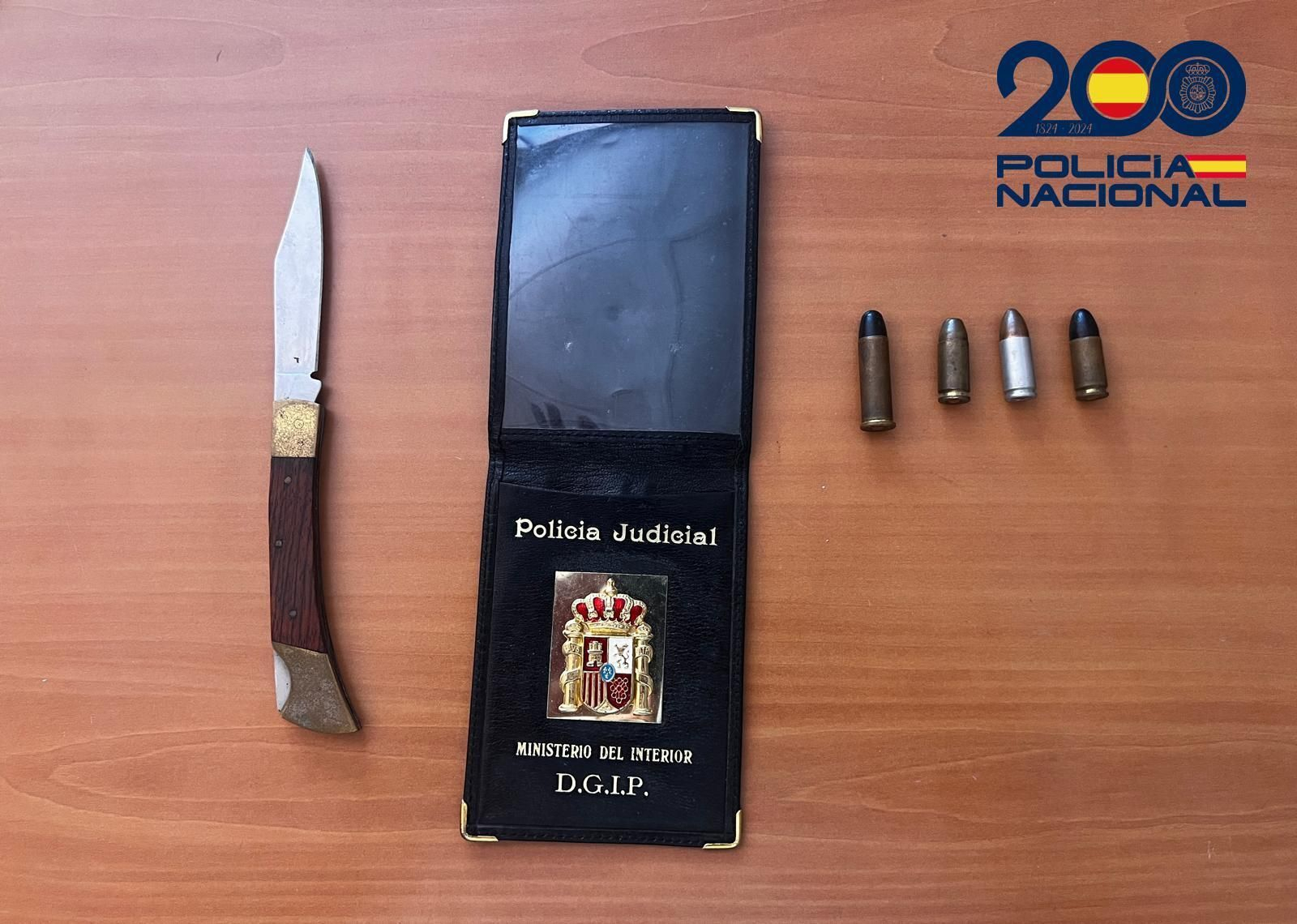 Objetos incautados por la Policía. Objetos incautados por la Policía.