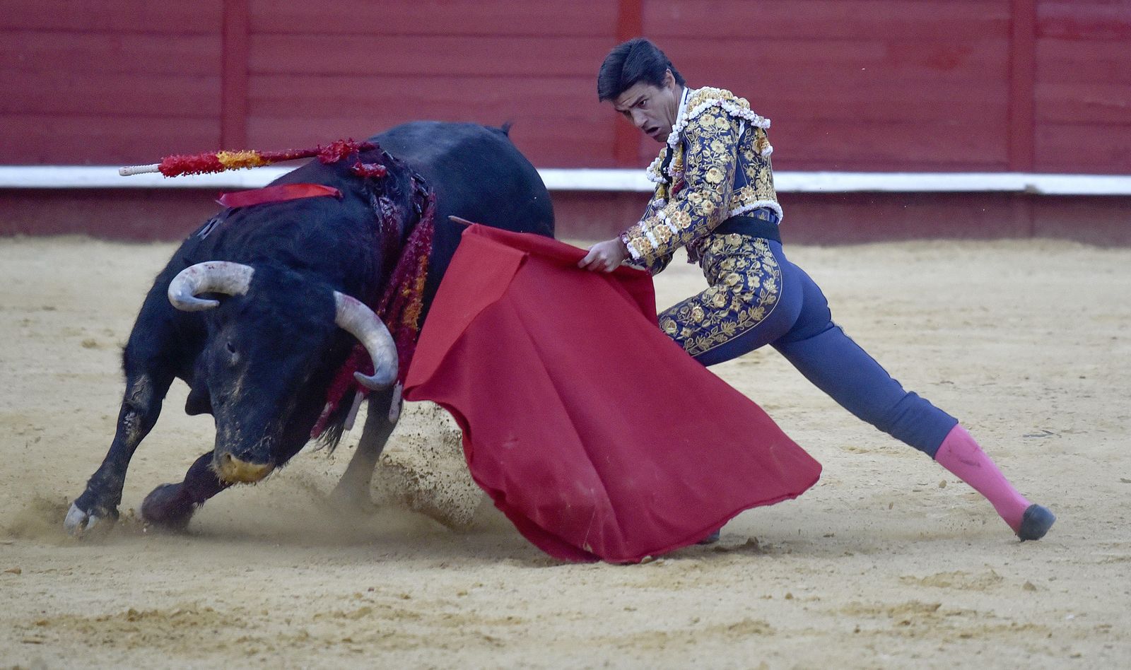 Las imágenes de la corrida en Morón con la reaparición de Jesulín de Ubrique