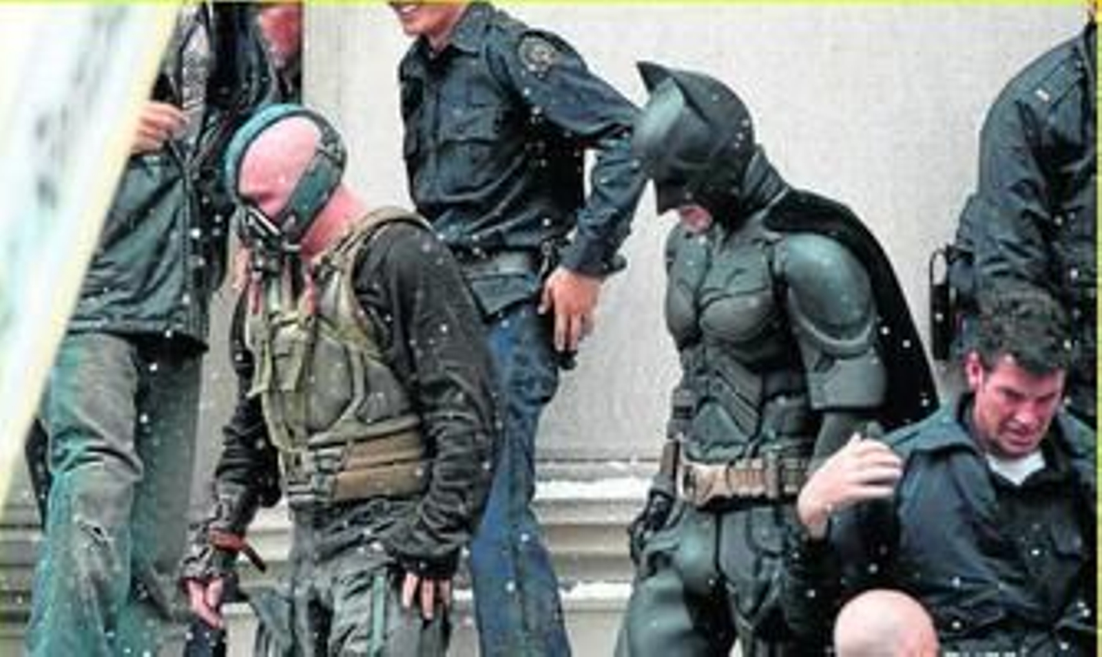 Una escena de 'El caballero oscuro: la leyenda renace'.