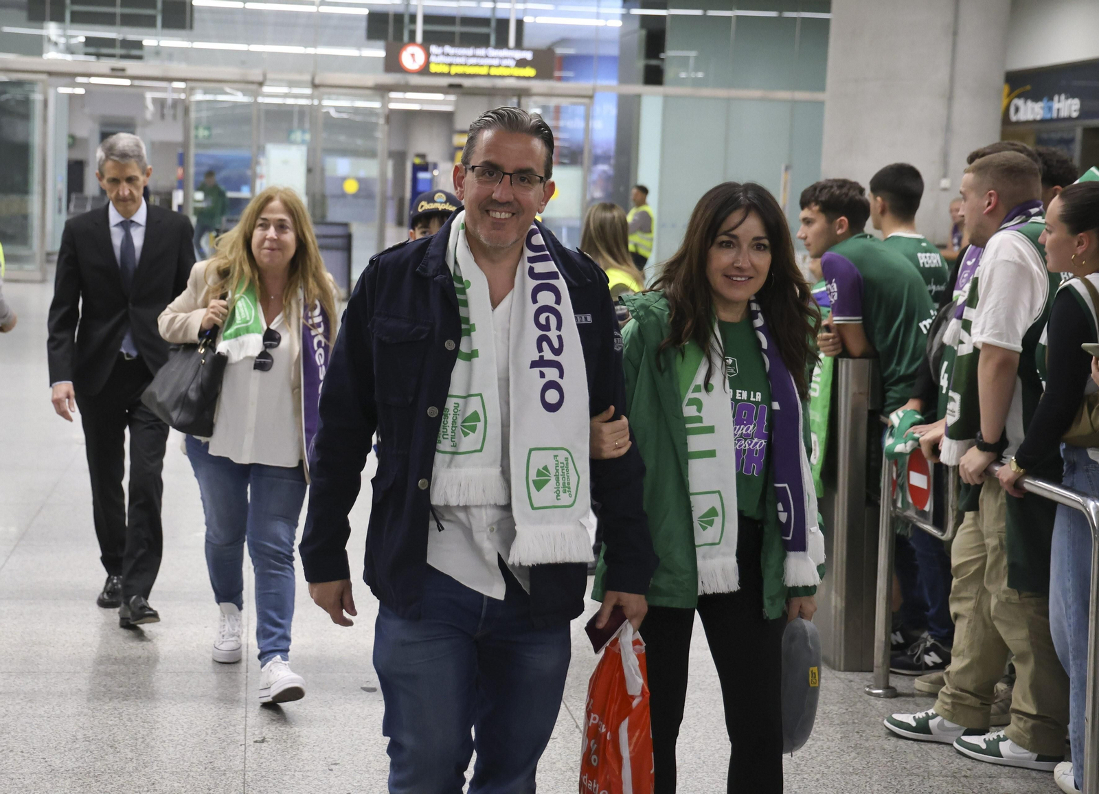 La llegada de los héroes de Belgrado, en imágenes