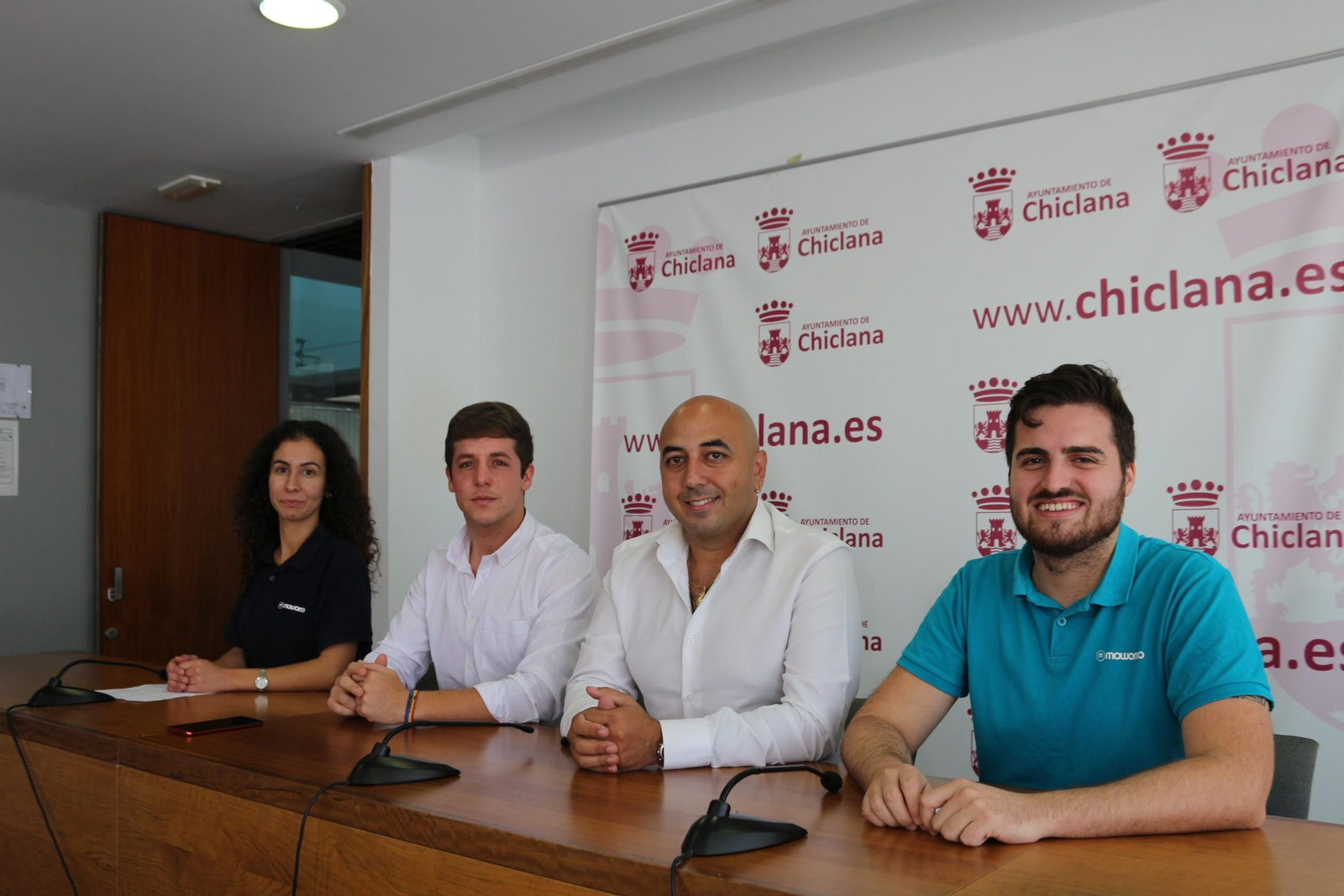 Acto de presentación de la jornada de empleo juvenil que se celebrará la próxima semana.