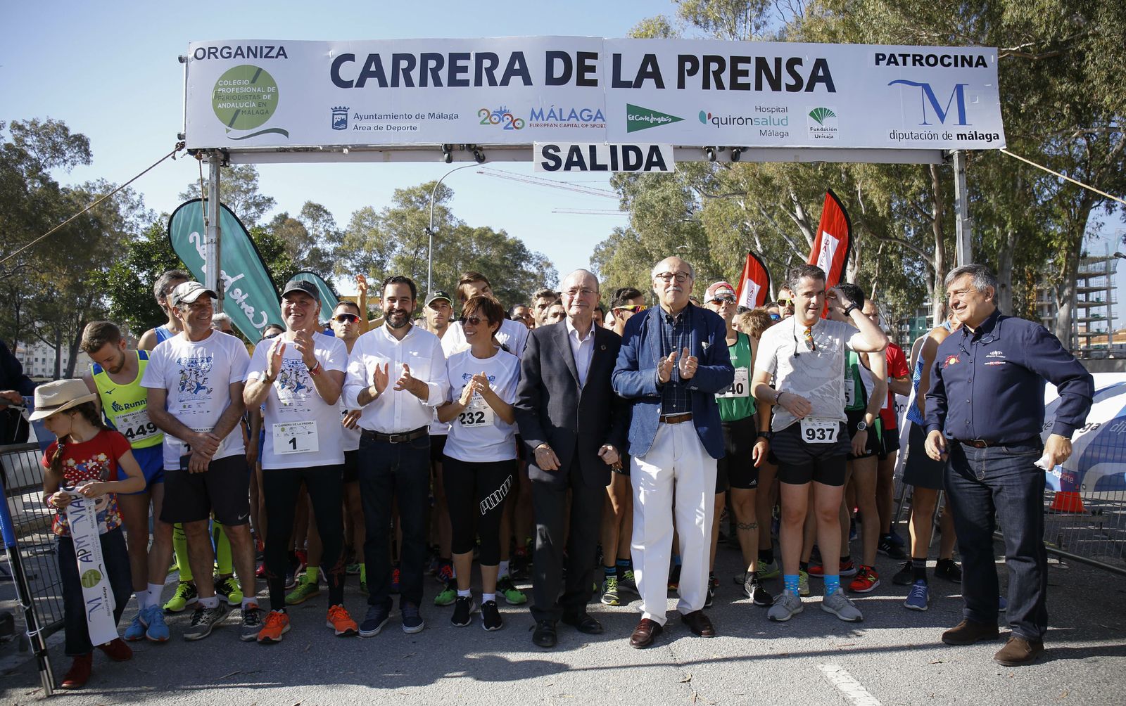 Las mejores fotografías de la Carrera de la Prensa de Málaga de 2019