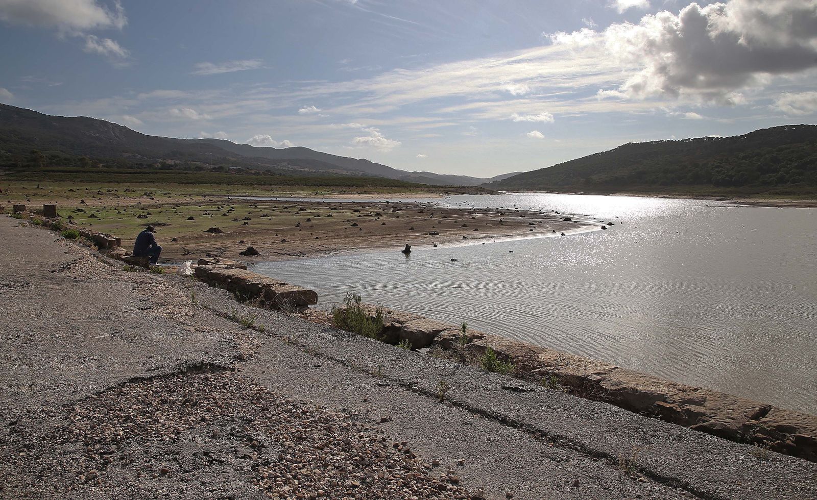 Imágenes del pantano de Charco Redondo en Los Barrios