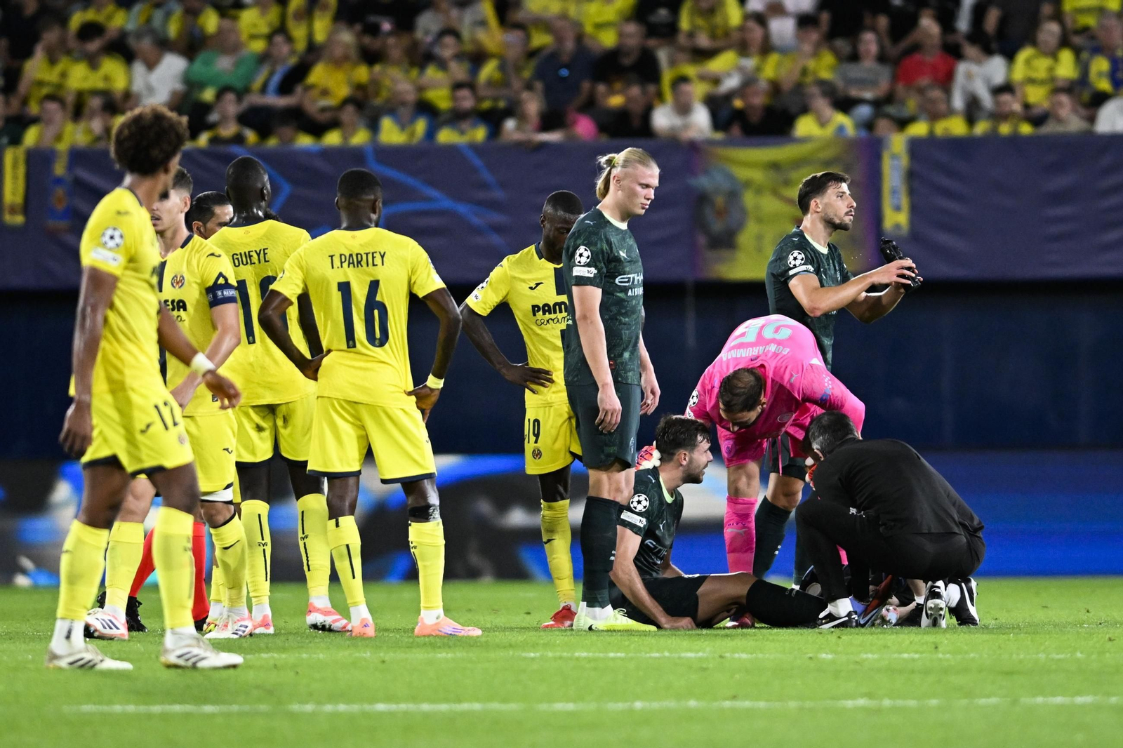 Las fotos del Villarreal-Manchester City