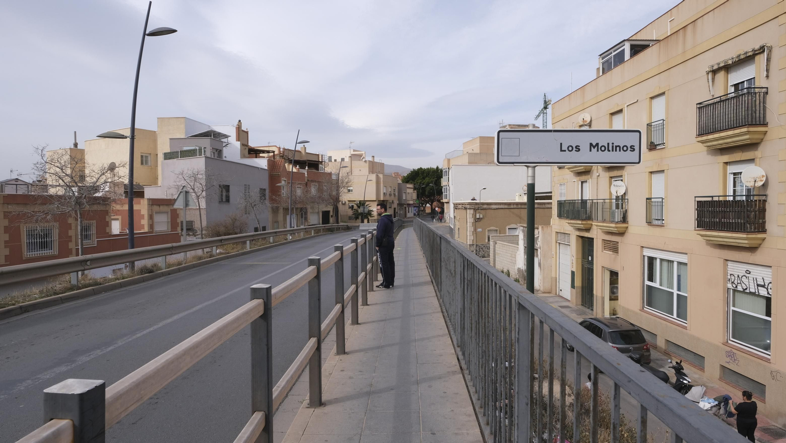 Imágenes del desmantelamiento del puente de Los Molinos, para el soterramiento del AVE
