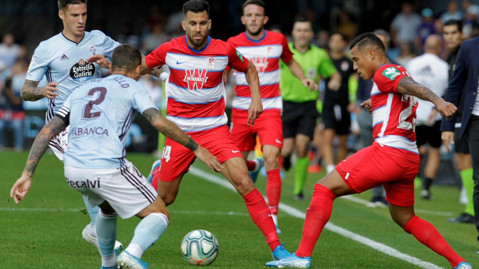 Fede Vico se lesionó en Vigo y desde entonces sólo ha jugado un partido.