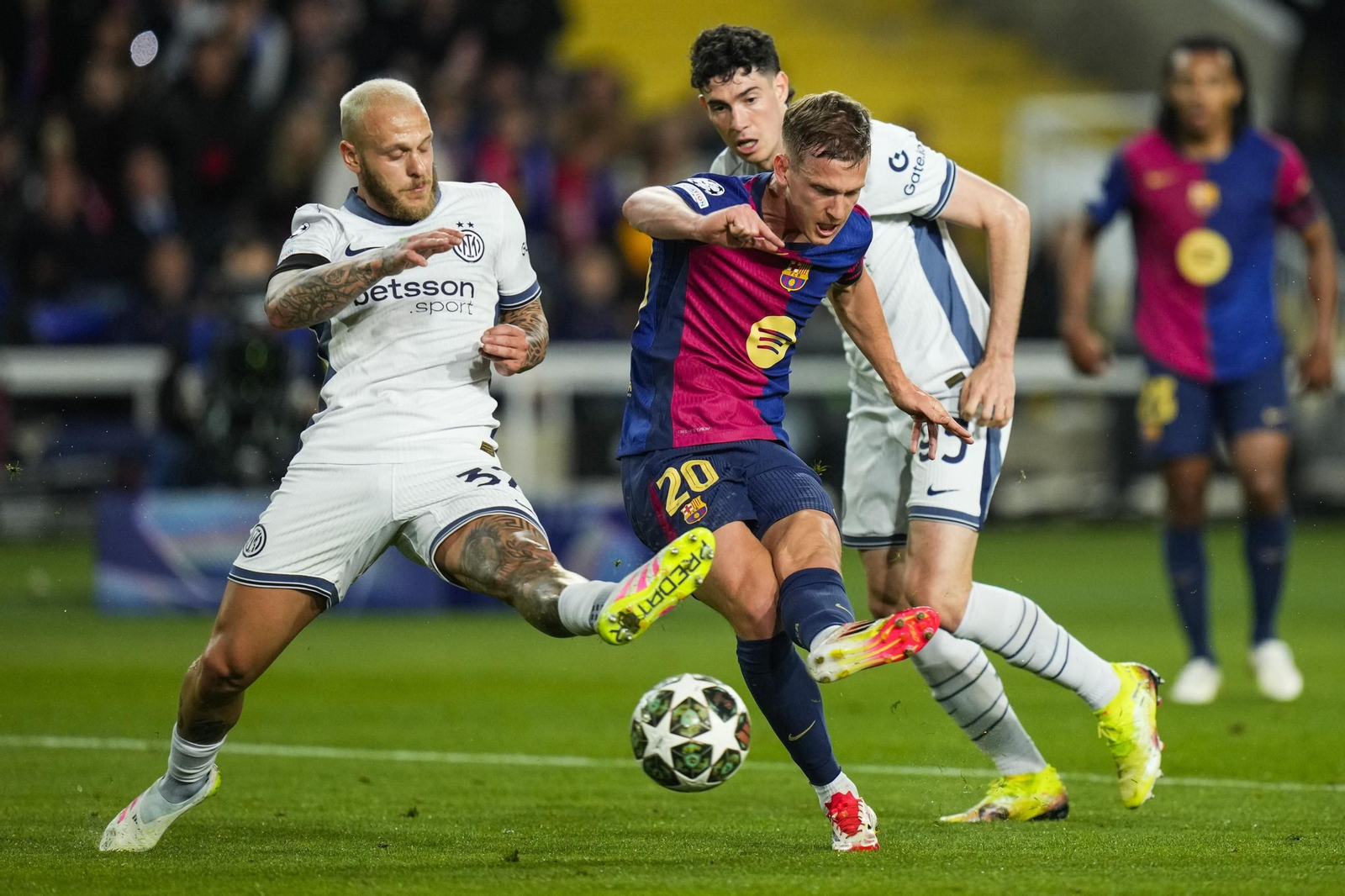 Las mejores fotos del Barcelona - Inter