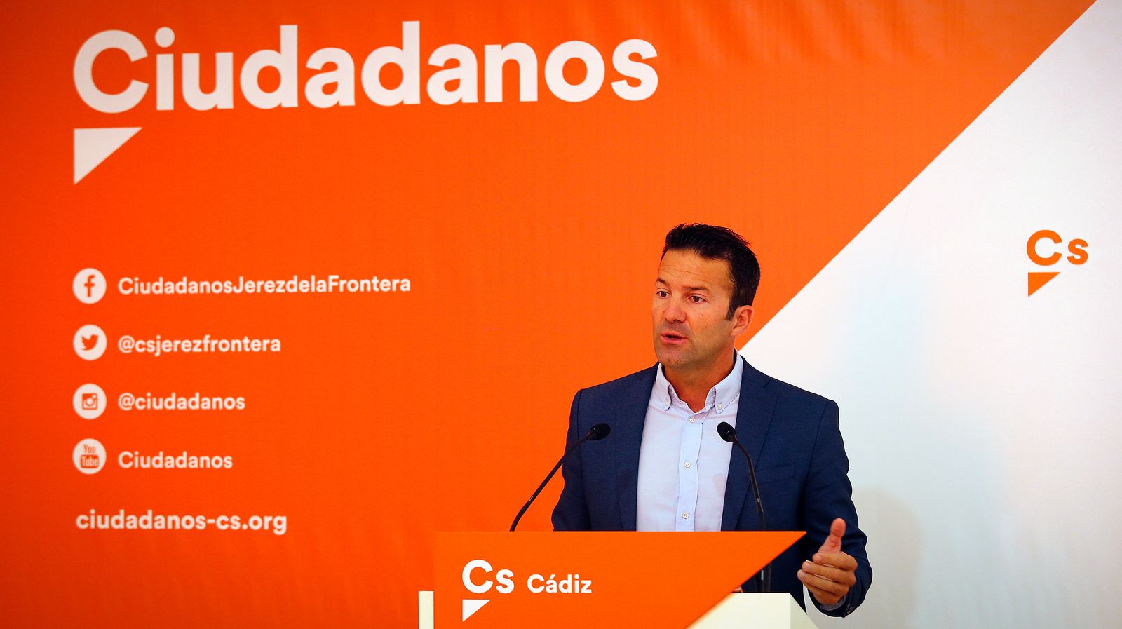 Carlos Pérez, coordinador provincial de la formación naranja