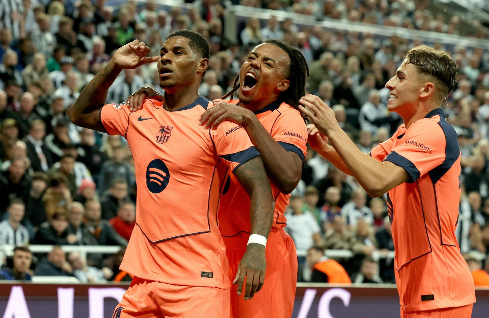 Las fotos del Newcastle - Barcelona