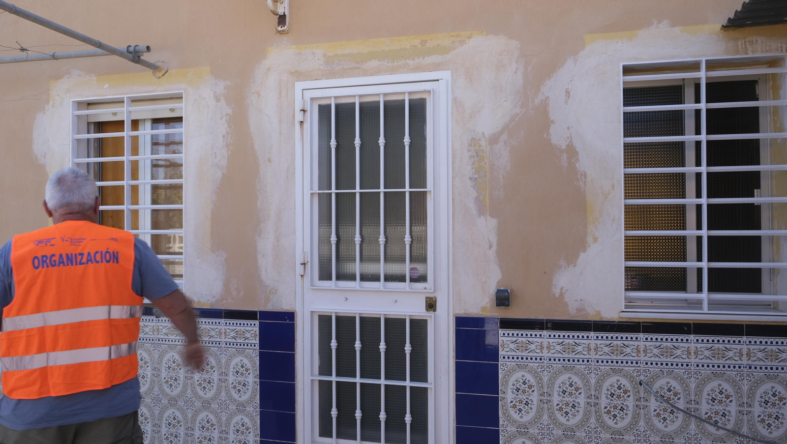 Protestas de los vecinos de los cortijos de La Cañada por la falta de iluminación