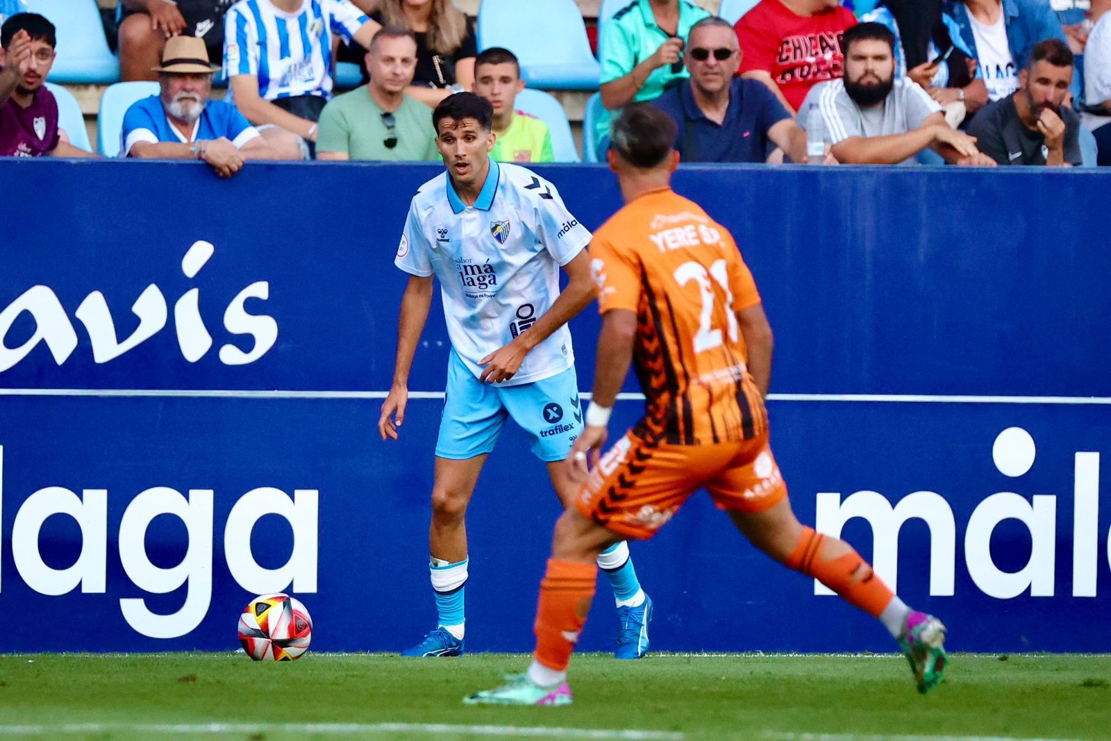 El Málaga CF - Antequera, en fotos