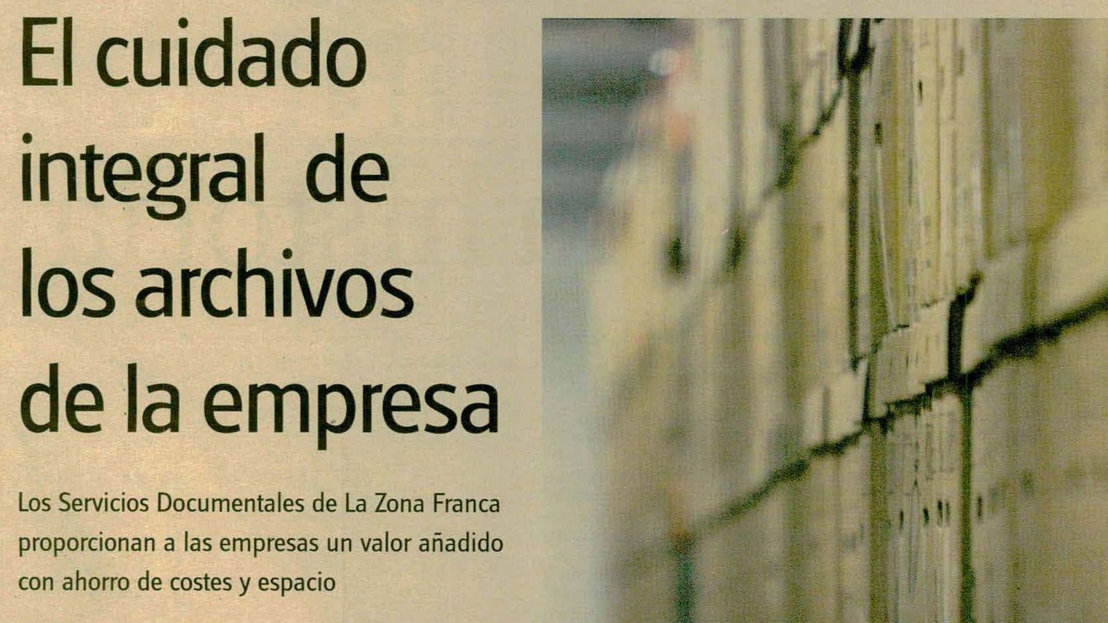 Artículo de Diario de Cádiz sobre Servicios Documentales de Andalucía, 4 de abril de 2005. Artículo de Diario de Cádiz sobre Servicios Documentales de Andalucía, 4 de abril de 2005.