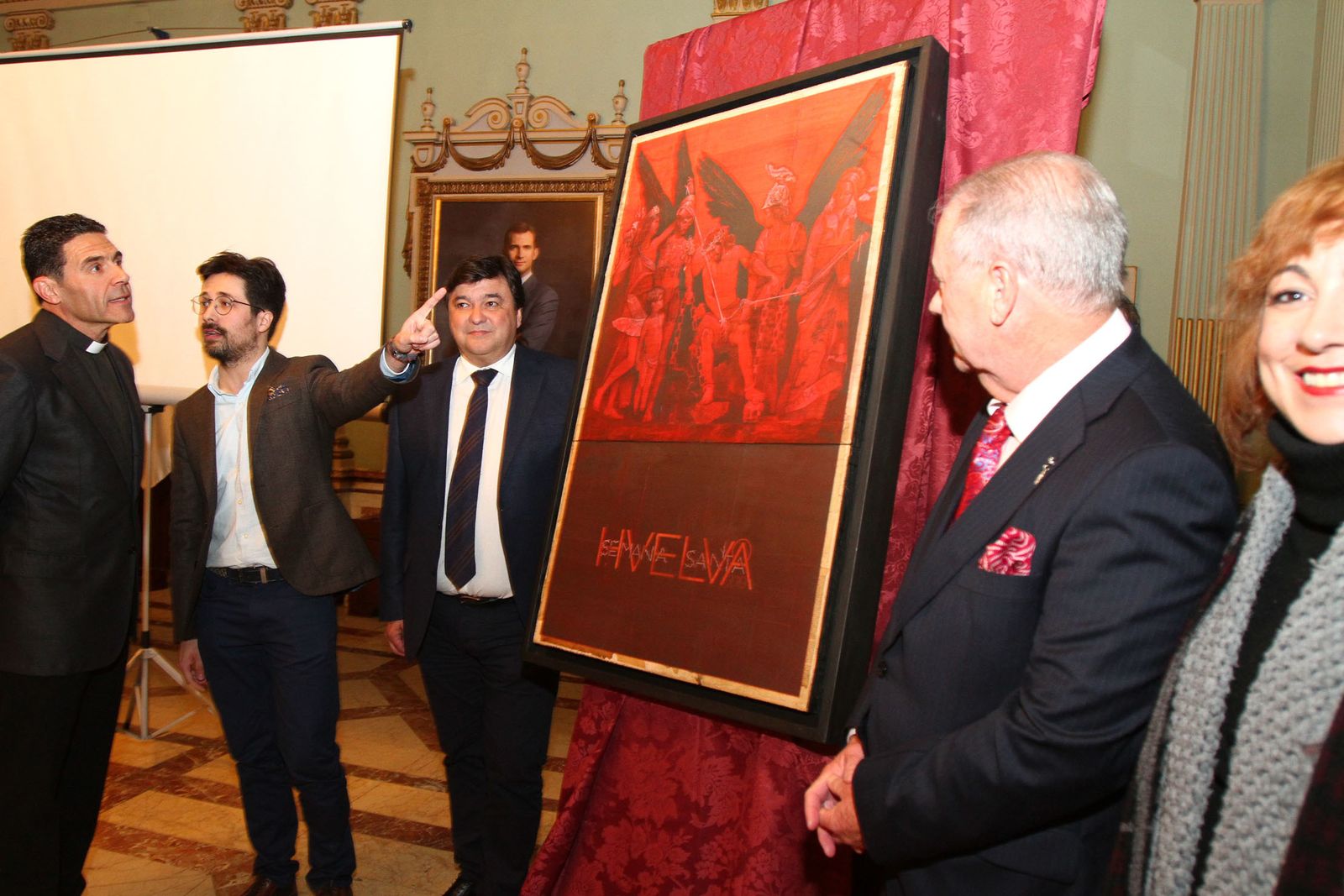 El Cristo de las Cadenas centra el cartel de la Semana Santa de Huelva de 2019