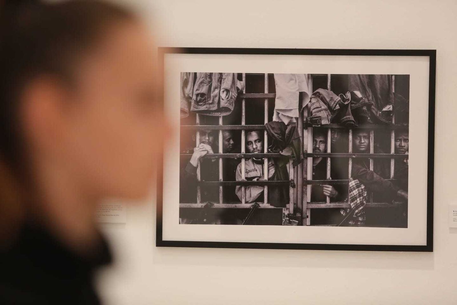 Una fotografía de Manu Brabo, en la exposición de la Sociedad Económica.