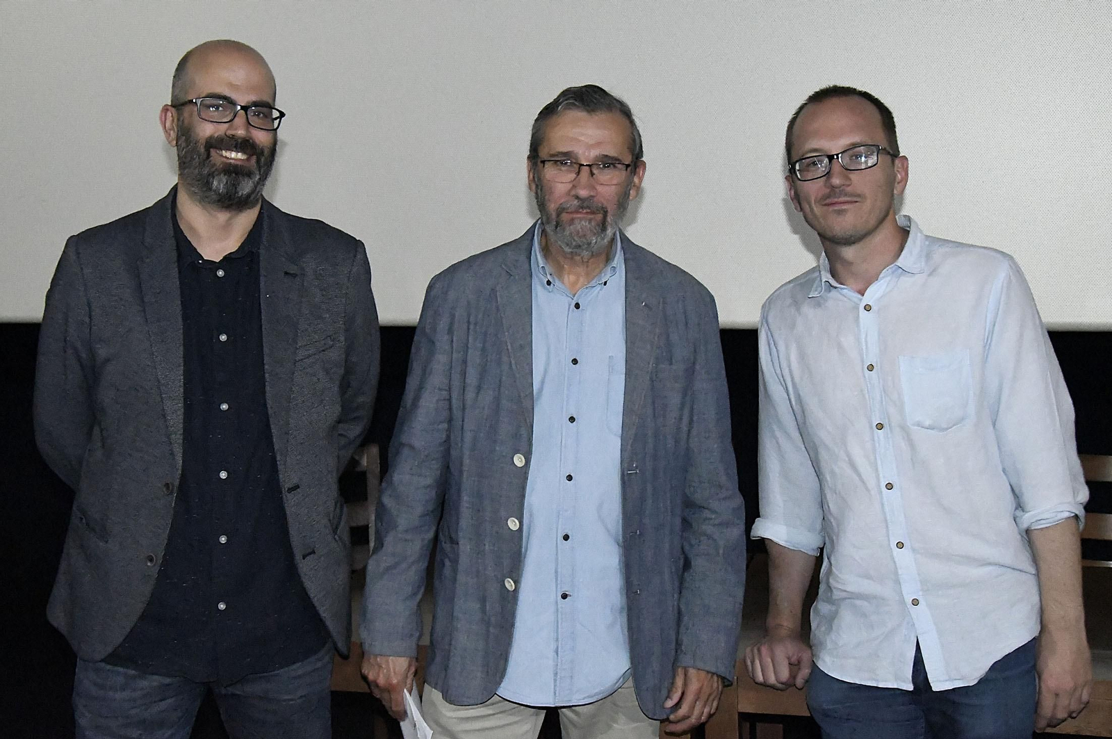 Javier Ronchel, Rafael J.Terán y Manuel H.Martín.