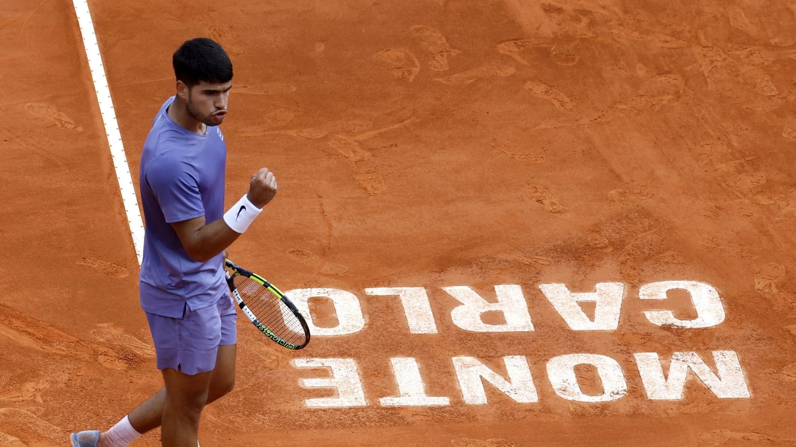 Las fotos del Davidovich-Alcaraz del Masters 1000 de Montecarlo