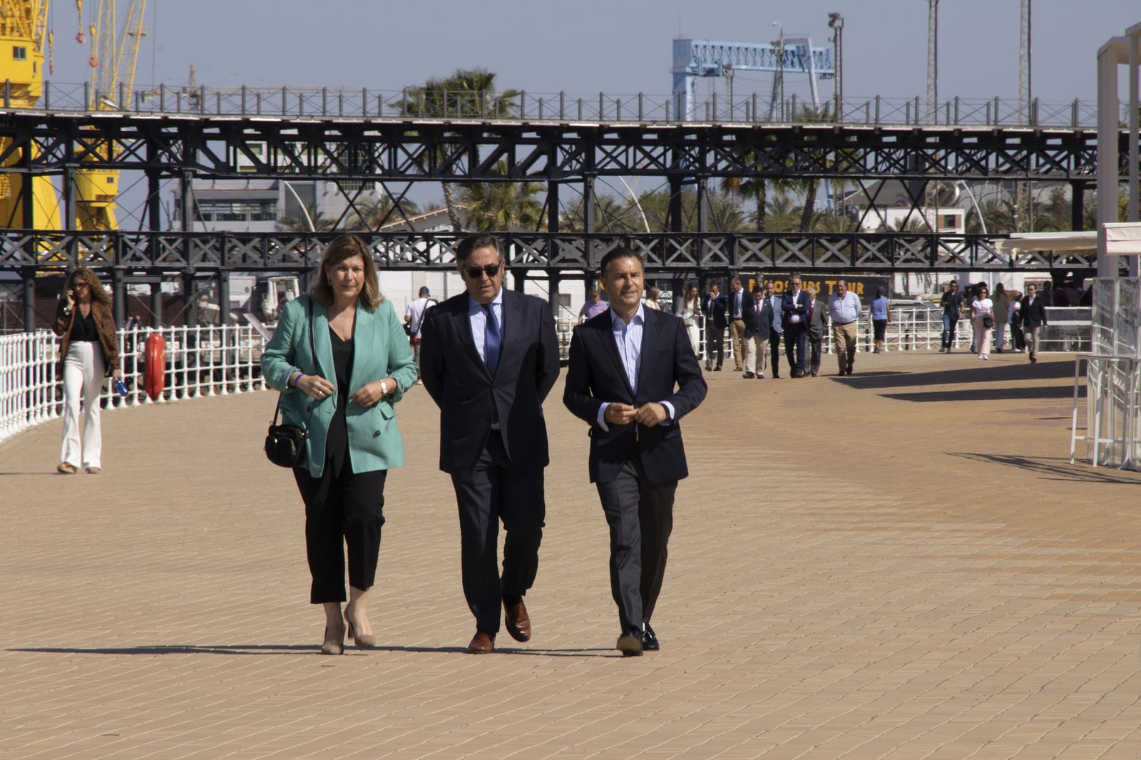 Visita de Alberto Núñez Feijóo a Huelva, en imágenes