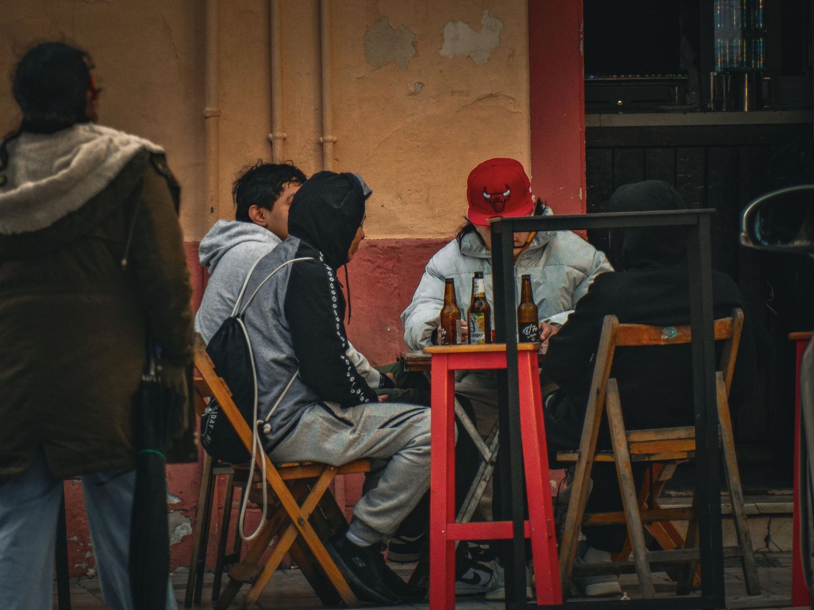 Ambiente en las calles del centro, en fotos