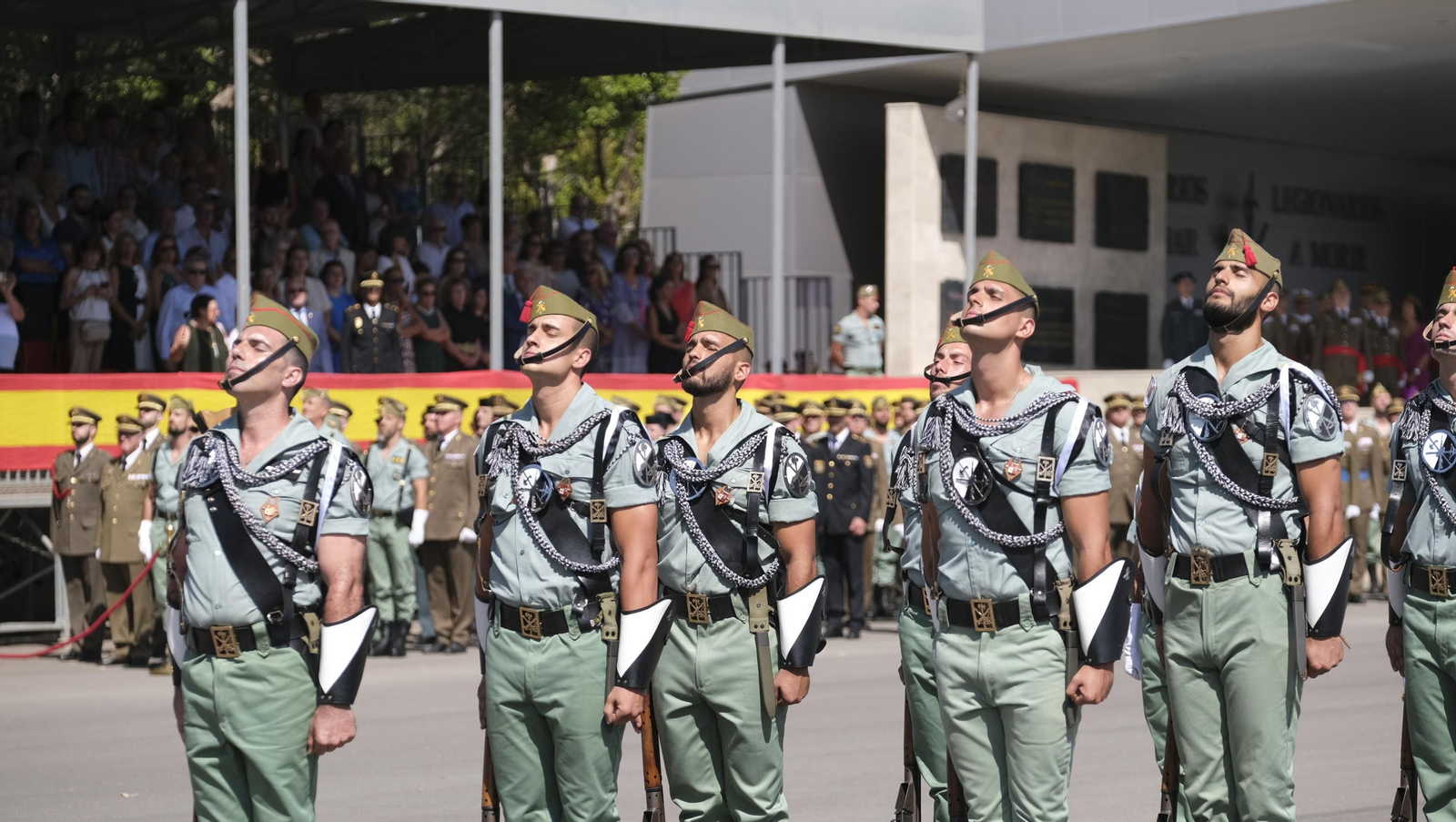 Imágenes del 102 aniversario de La Legión en Almería