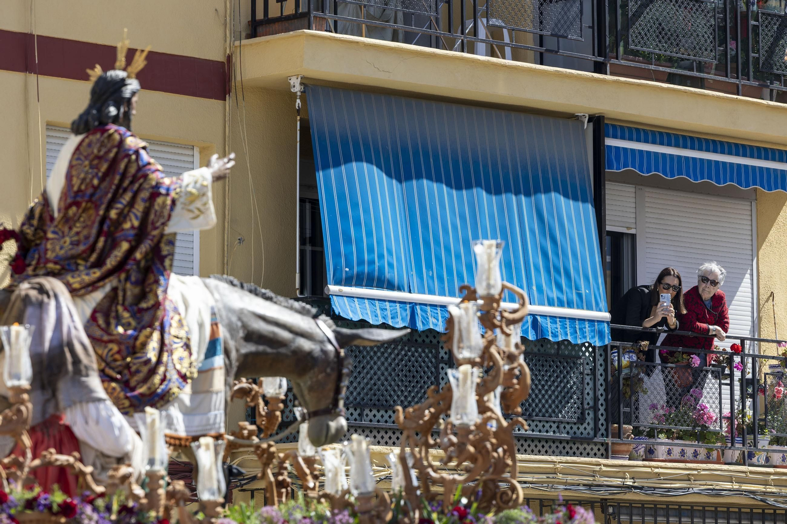 Imágenes de la salida de la Borriquita en la Semana Santa de El Puerto 2025