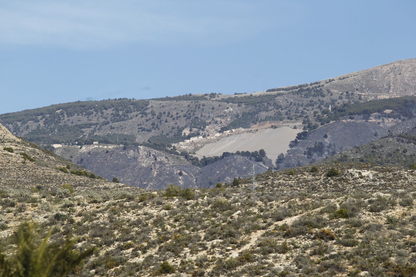 Fotogalería incendio forestal de Castala, Berja y Dalías.