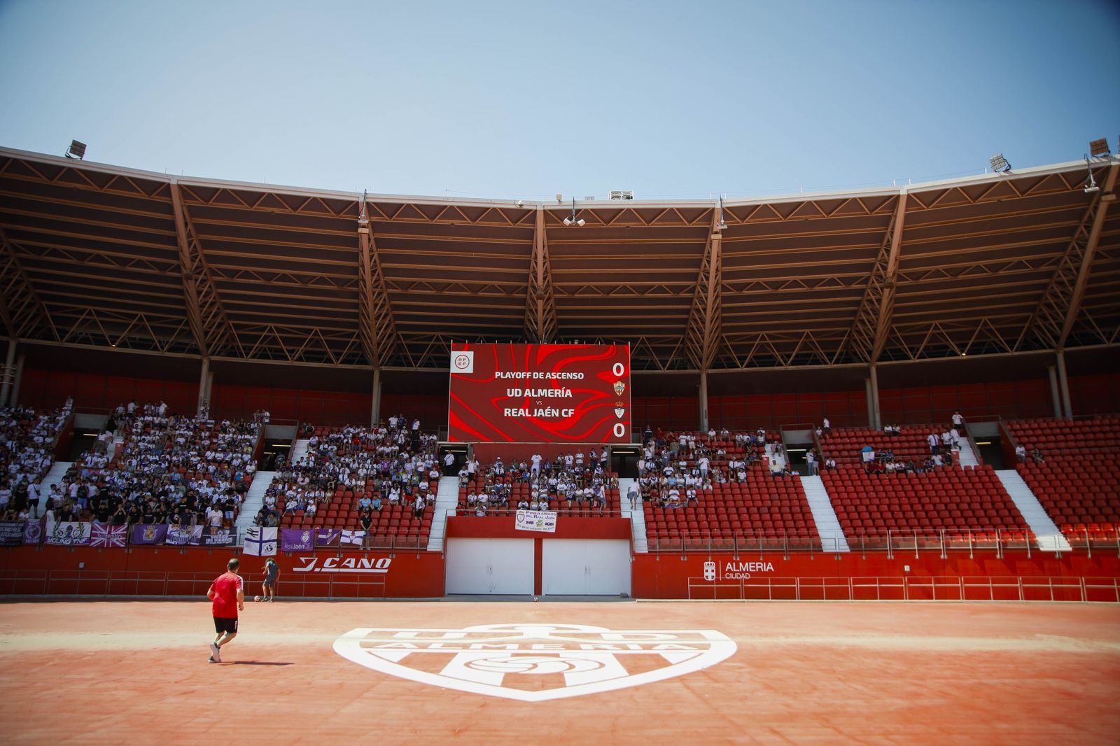 Imágenes del partido entre el Almería B y el Real Jaén