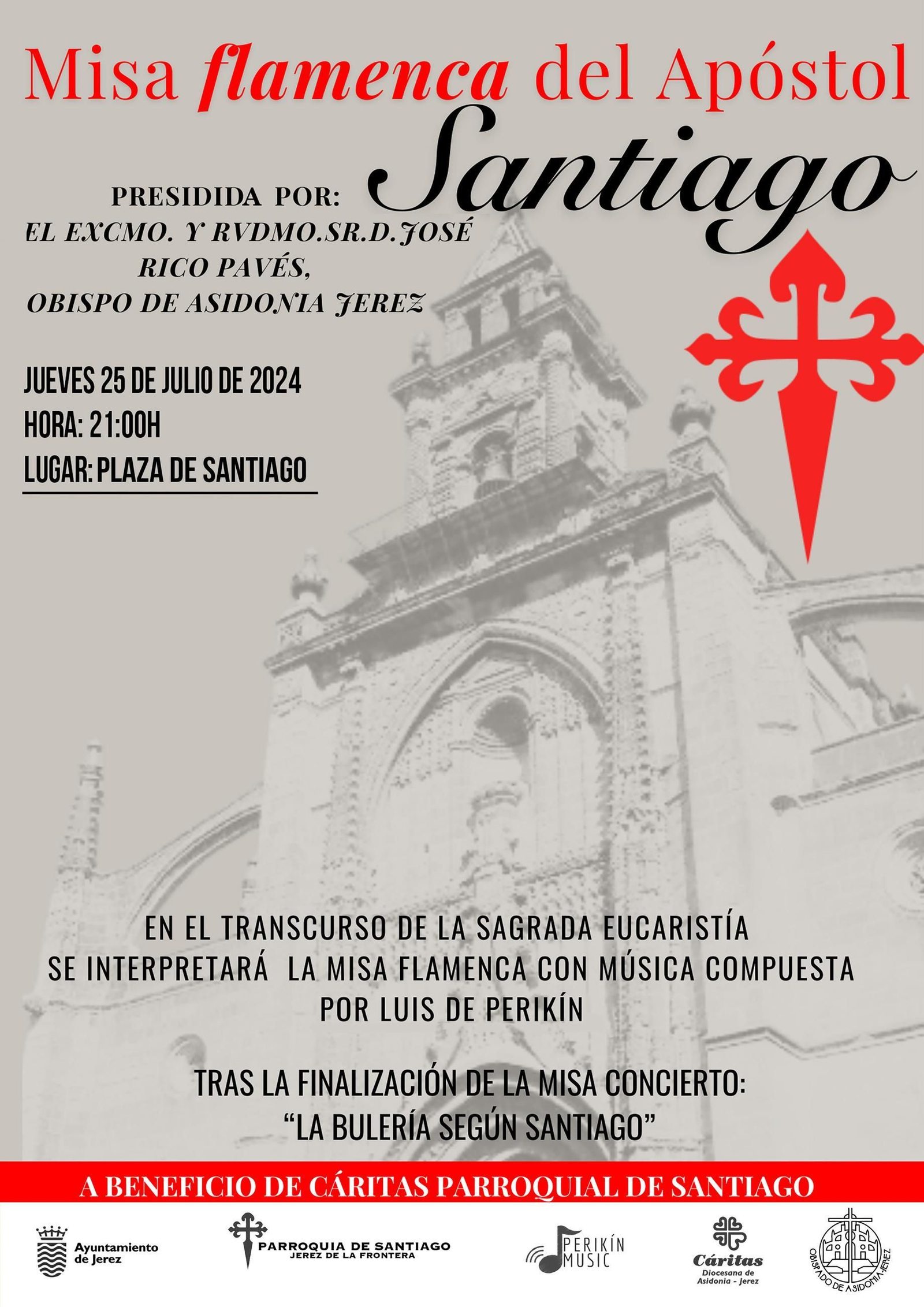 Misa flamenca en Santiago.