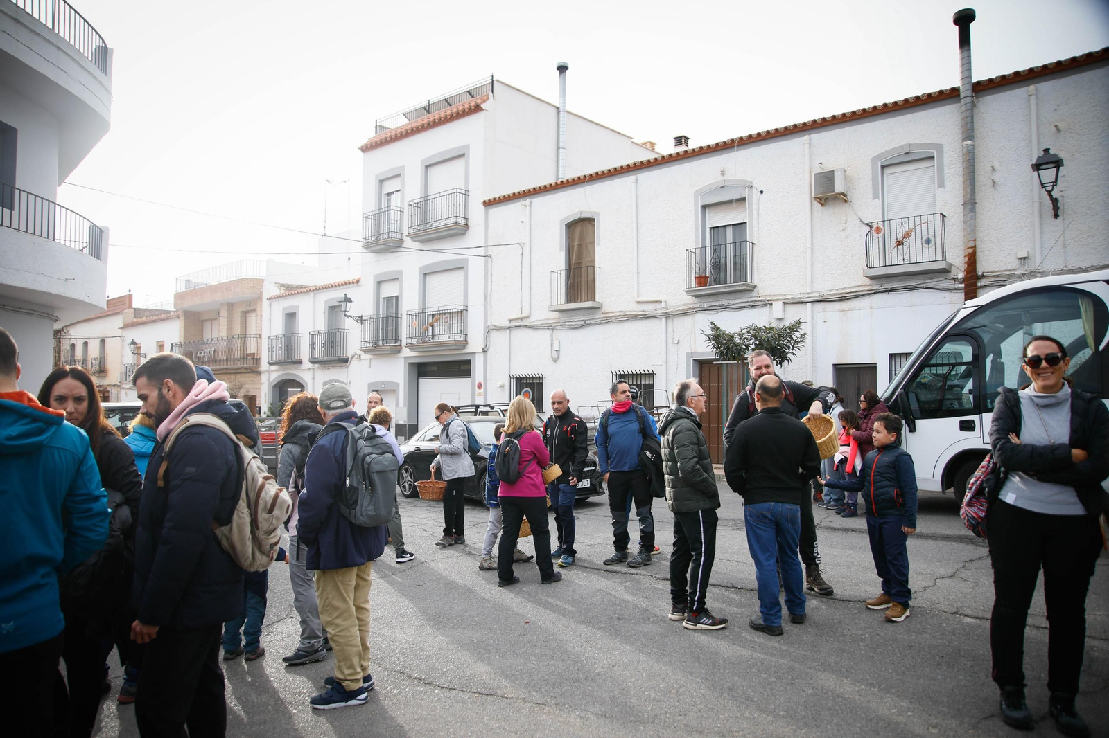 La ruta recolectora de setas en Abla por las XIX Jornadas Micológicas, en imágenes