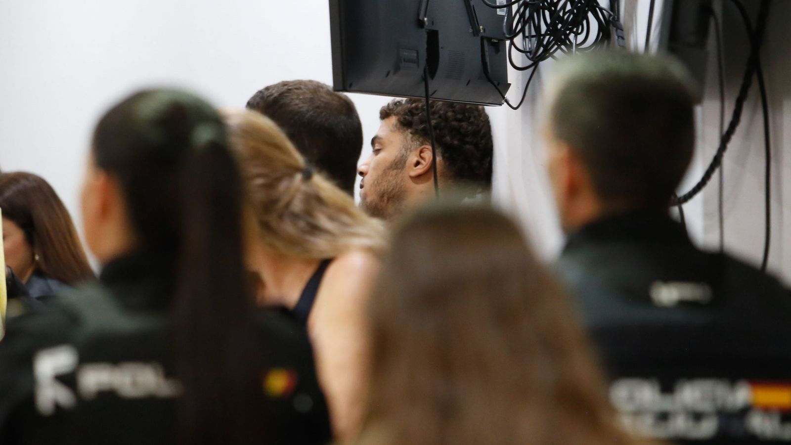 Yousef Mohamed Lehrech, alias El Pastilla, durante el juicio en la Sección 7ª de la Audiencia de Cádiz, con sede en Algeciras, el pasado mes de julio.