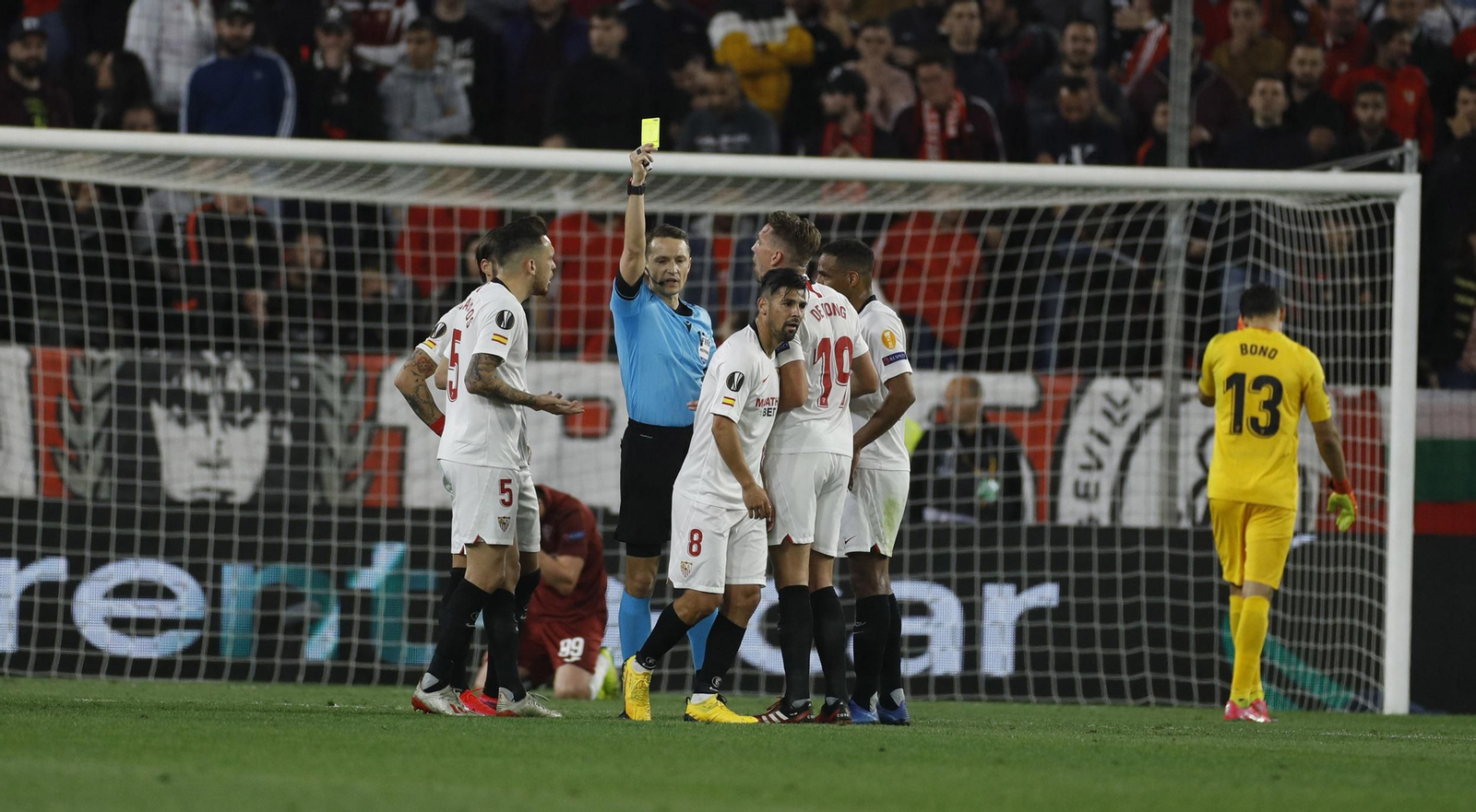 Las imágenes del Sevilla FC- CFR Cluj