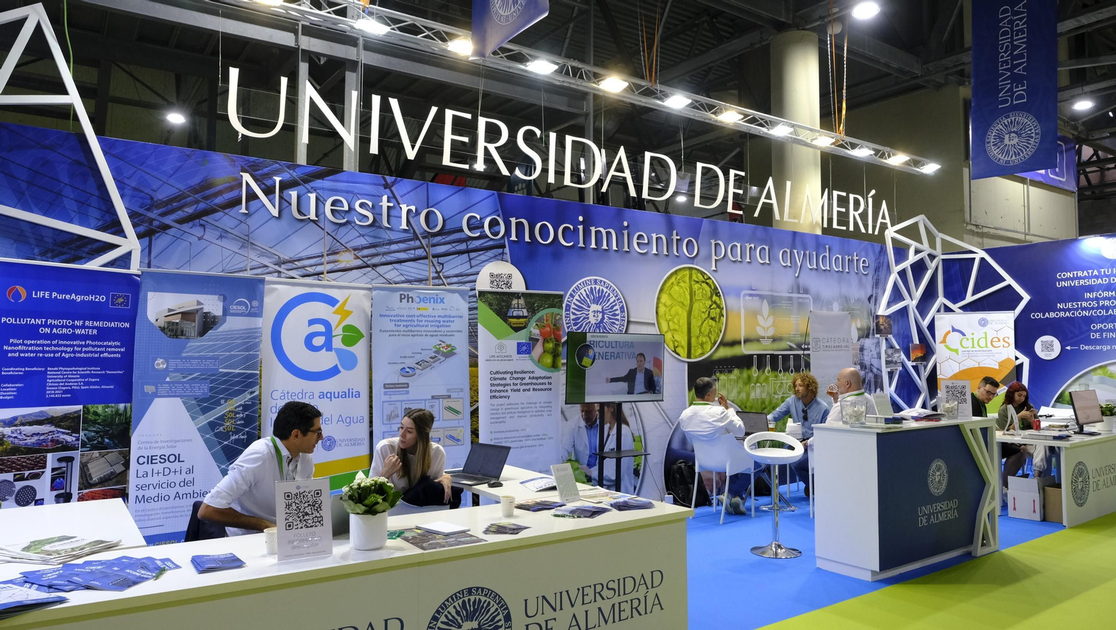 Imágenes del primer día de Infoagro Exhibition en Aguadulce
