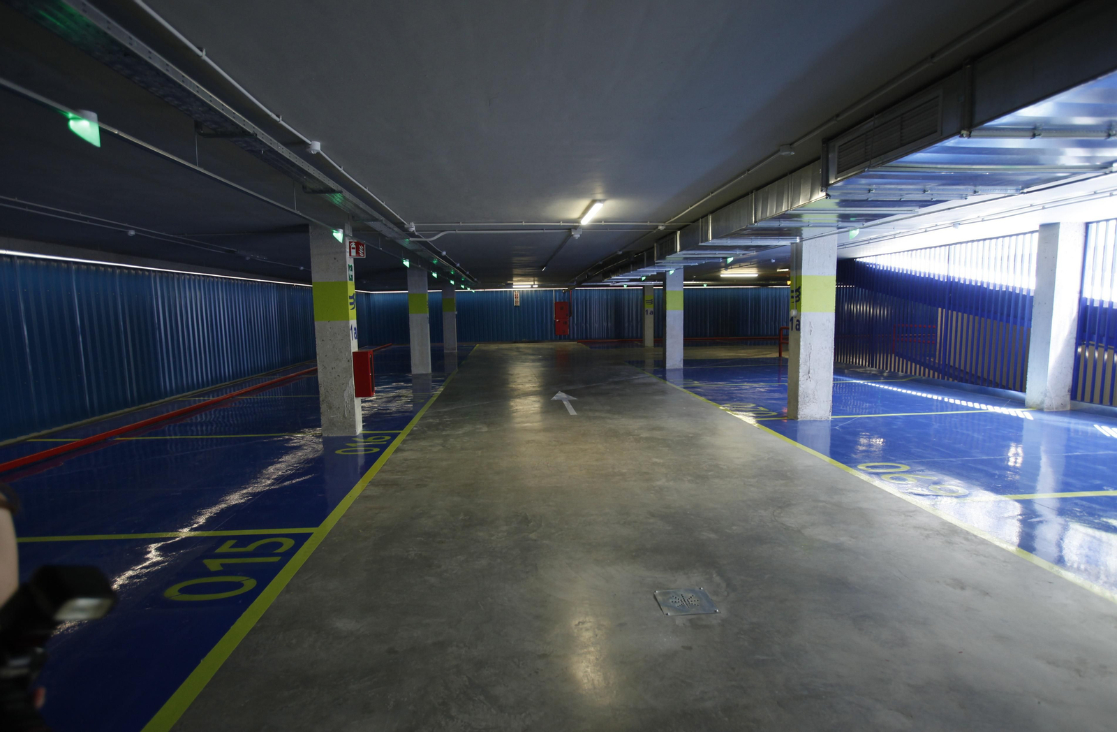 Inauguración del aparcamiento de Rafael Salgado de Bami