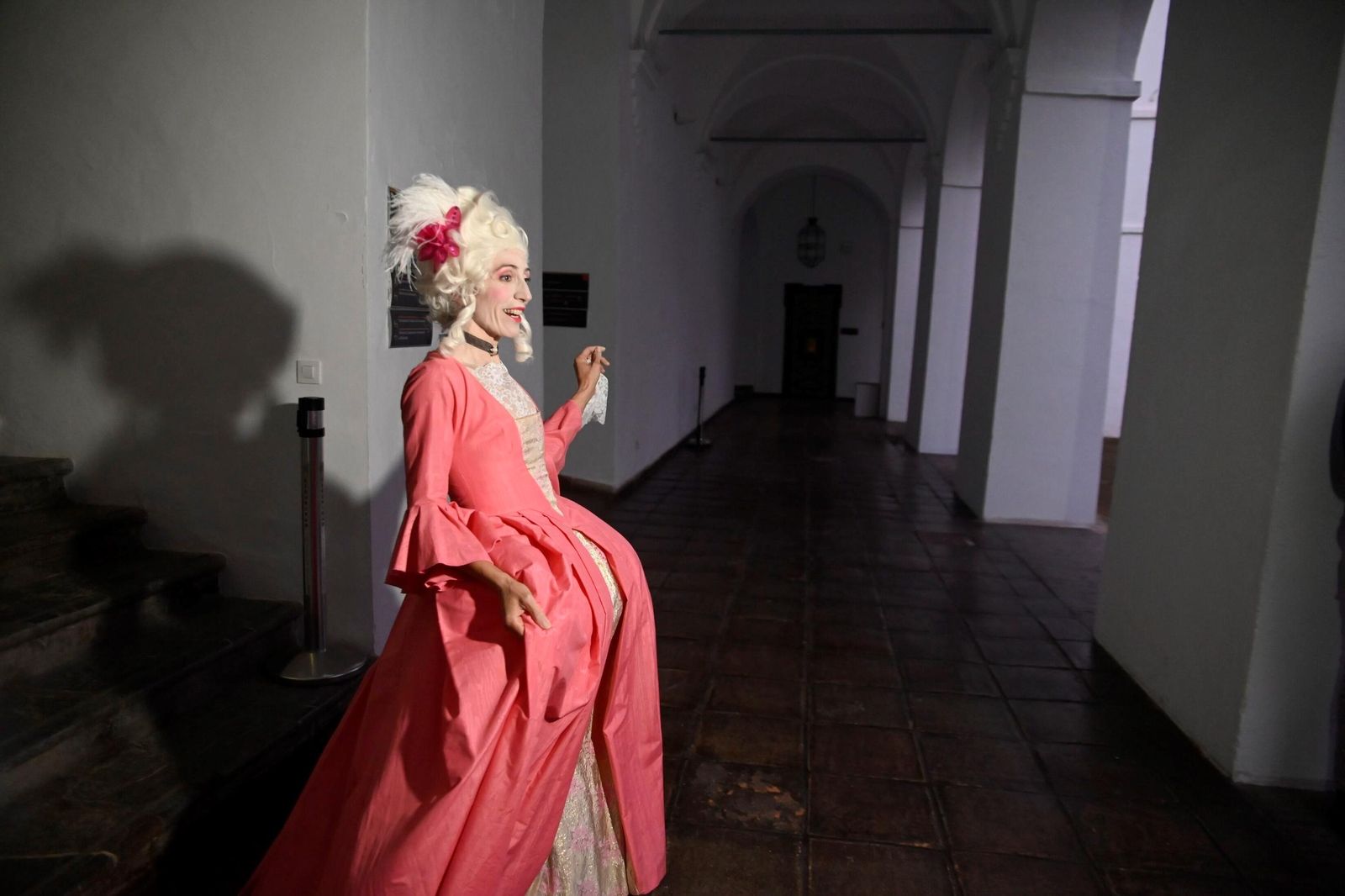 Las imágenes de la primera visita guiada teatralizada al patrimonio barroco de la Diputación de Córdoba