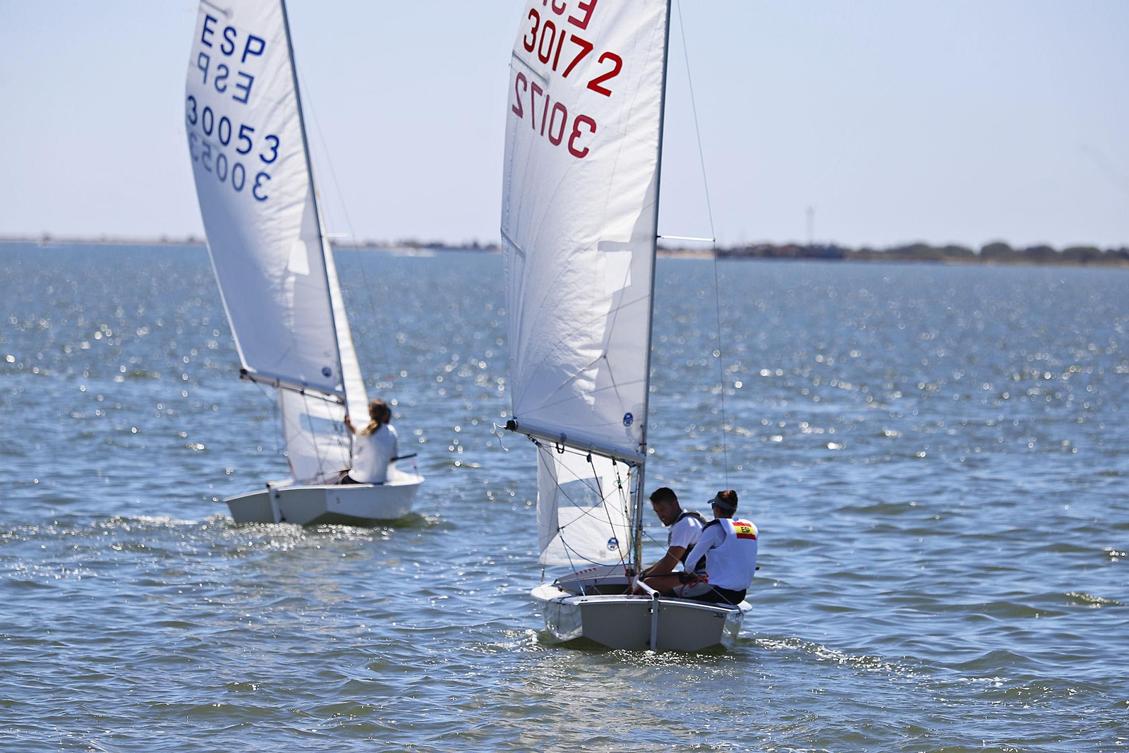 Imágenes de la final de la Copa de Andalucía de Snipe en Huelva