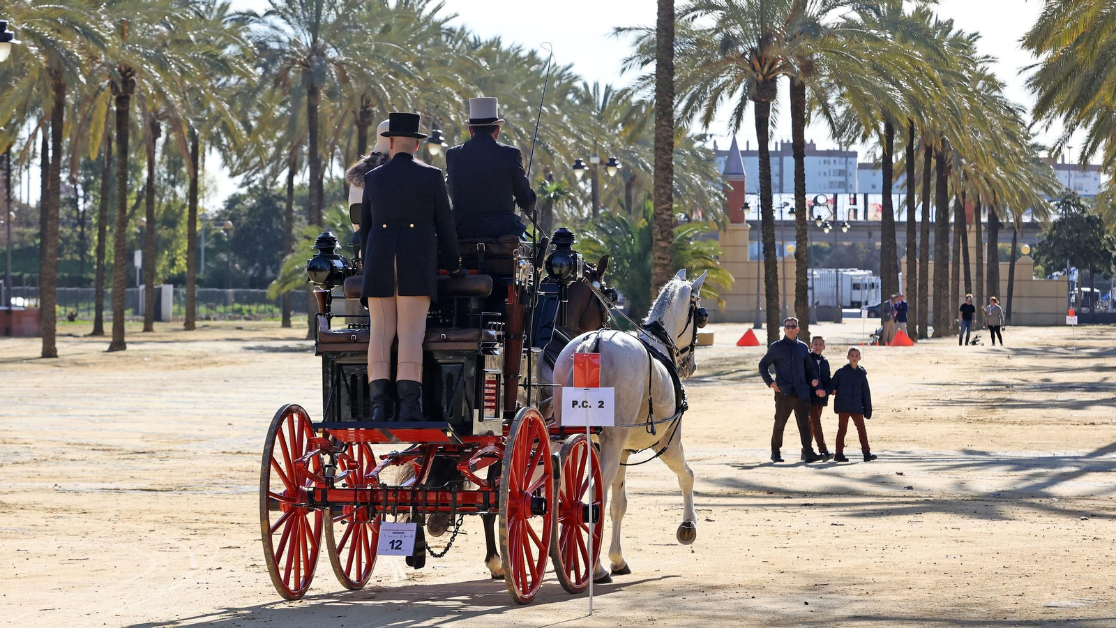 Concurso de enganches por las calles de Jerez