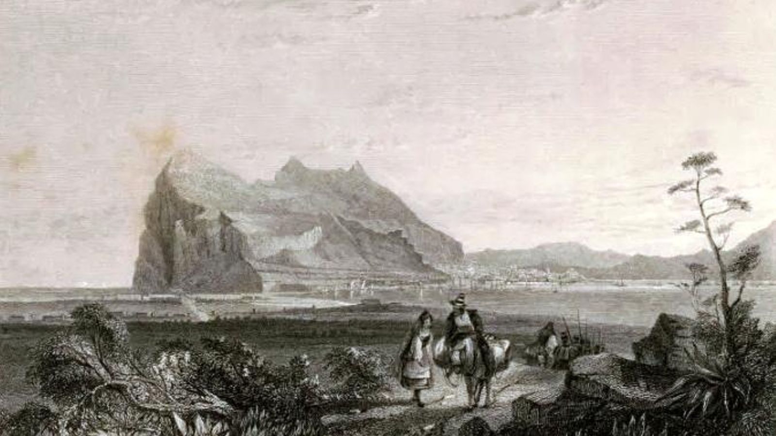 Grabado alemán (1835).