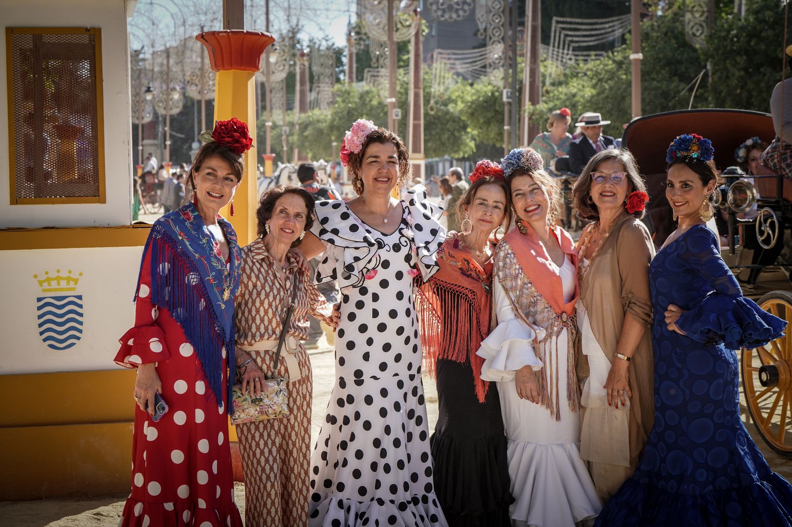 Búscate las fotos  del lunes en la Feria de Jerez 2024