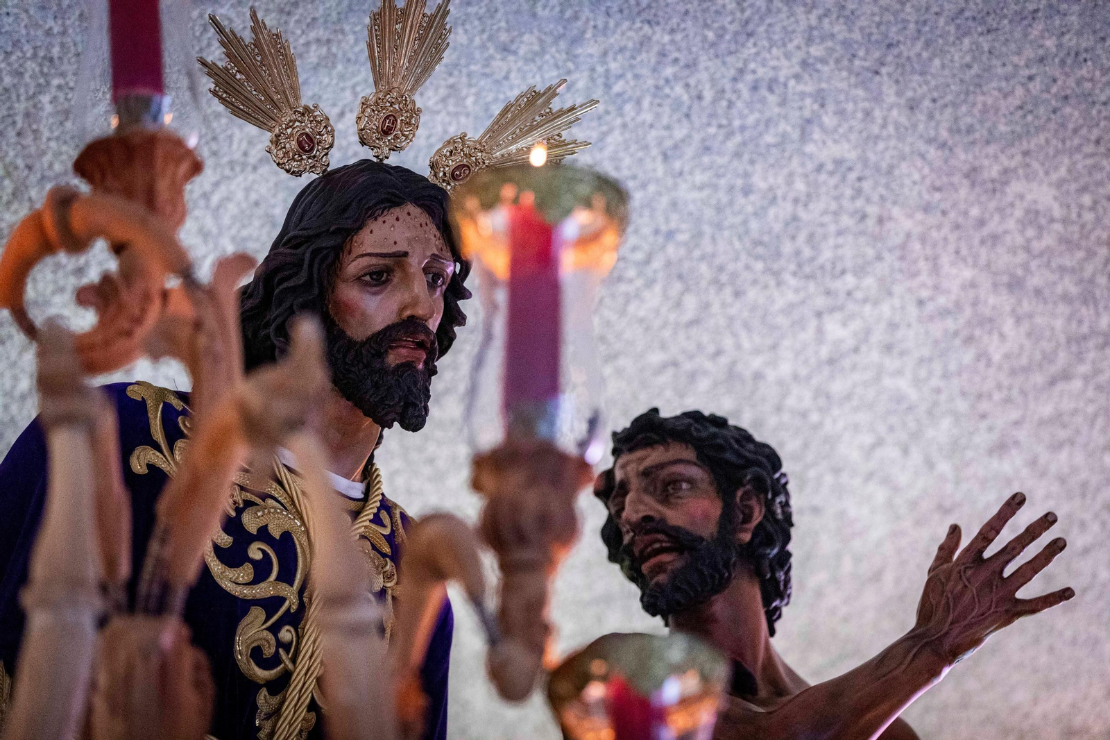 Las imágenes de la Cofradía del Prendimiento este Martes Santo en la Semana Santa de San Fernando 2024