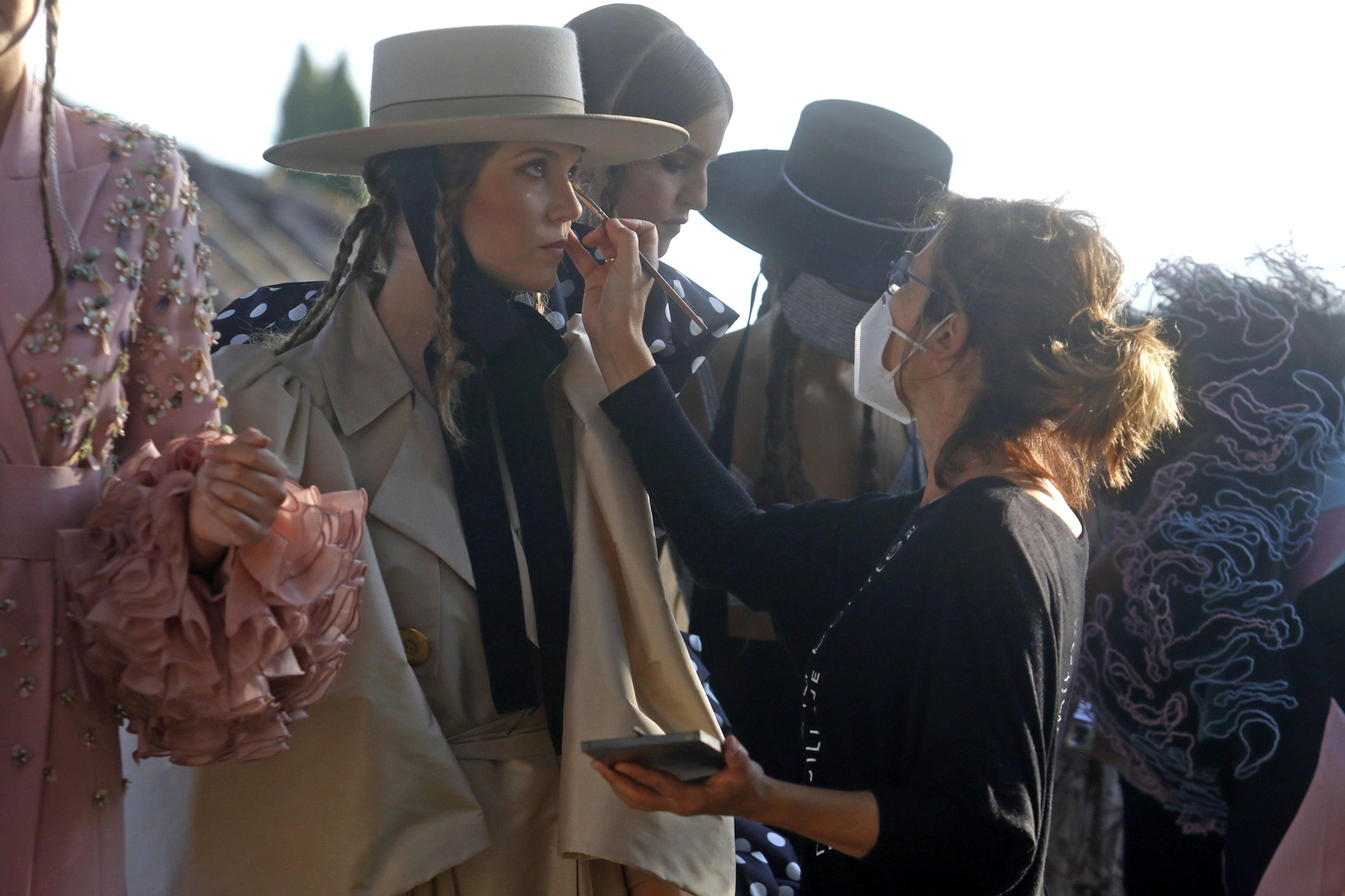 El desfile de Juana Martín en Medina Azahara, en fotografías