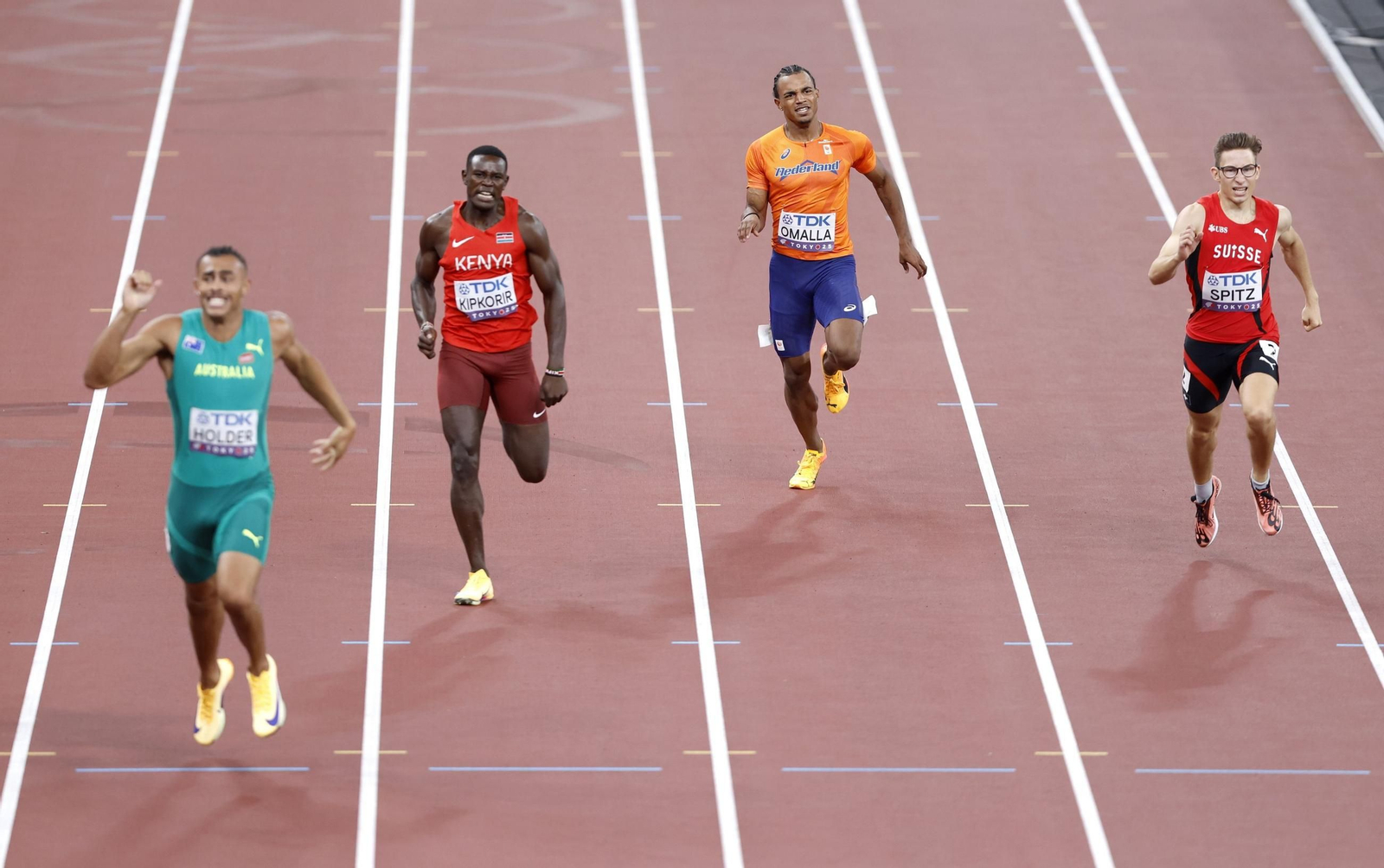 Las mejores imágenes del triunfo de Seville en 100 metros y del resto del Mundial de atletismo