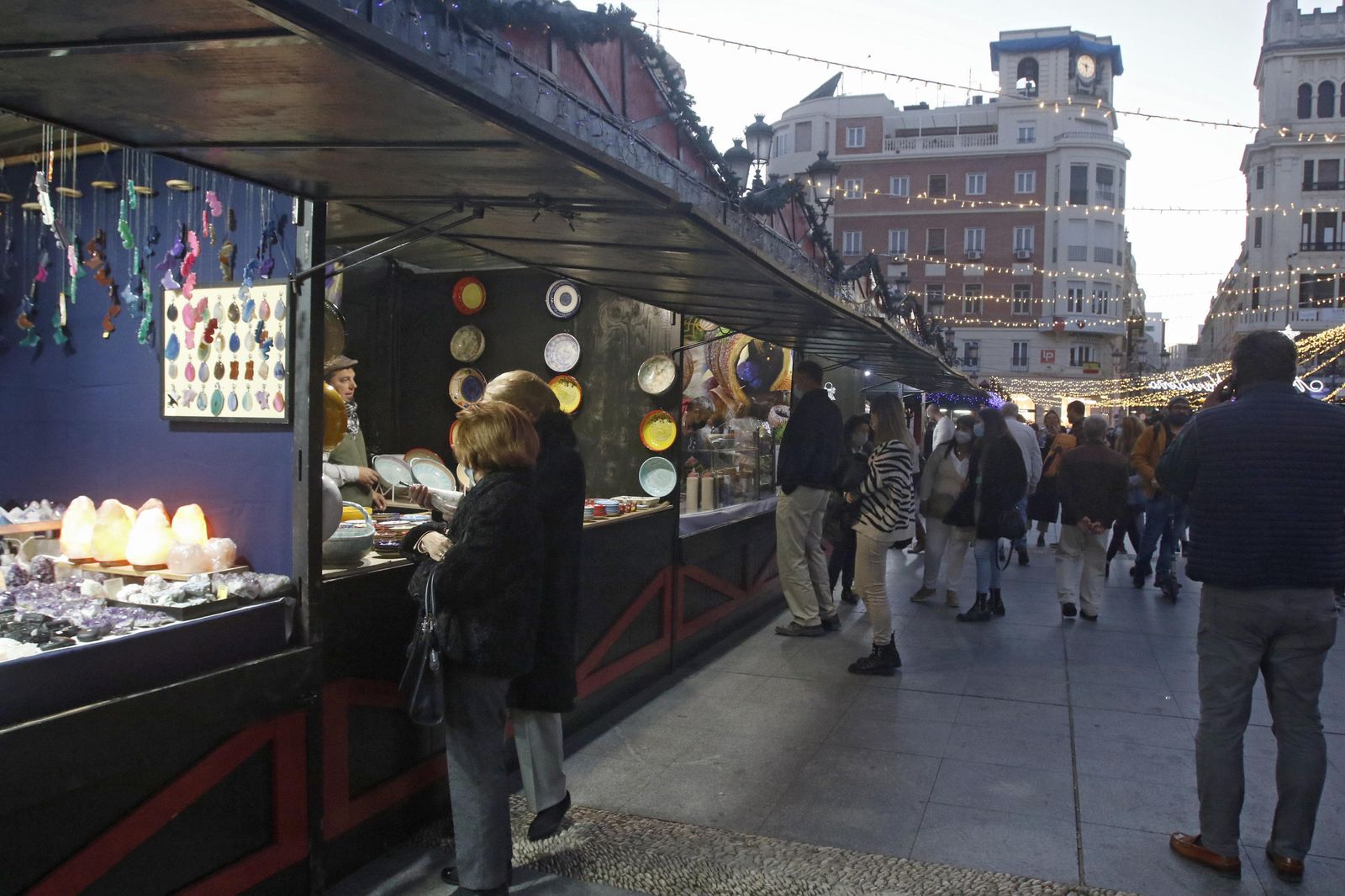 El mercado navideño de Las Tendillas, en fotografías