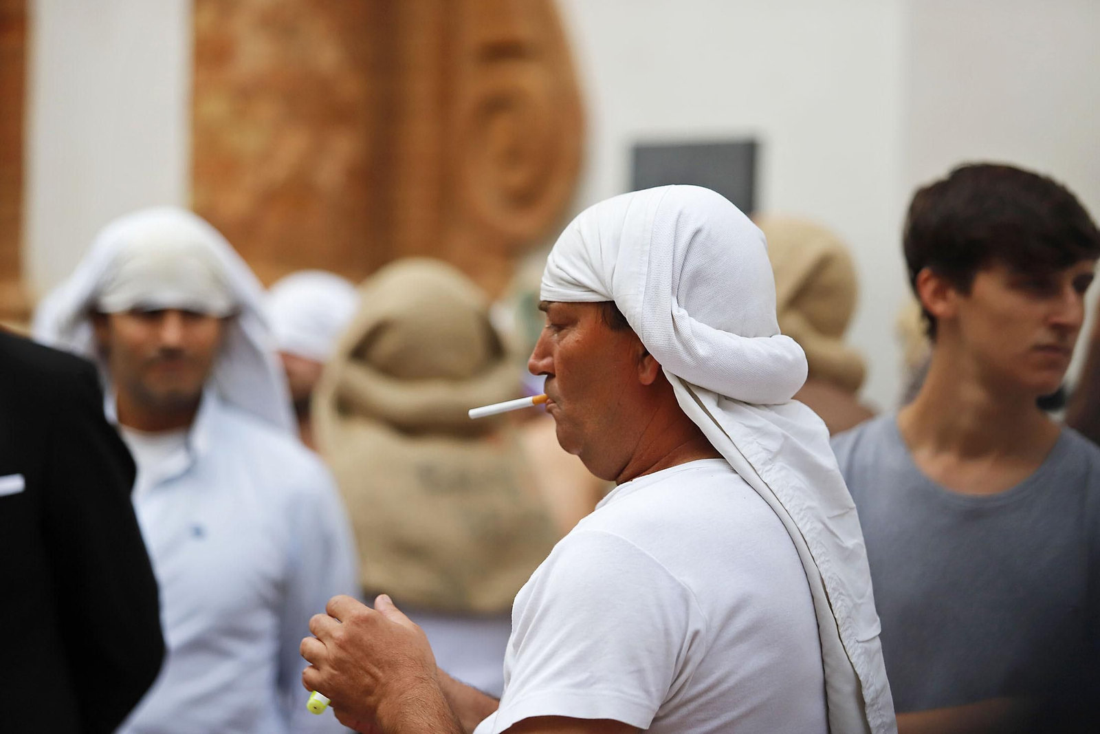 Imágenes de la salida extraordinaria de la Virgen del Rocío y Esperanza